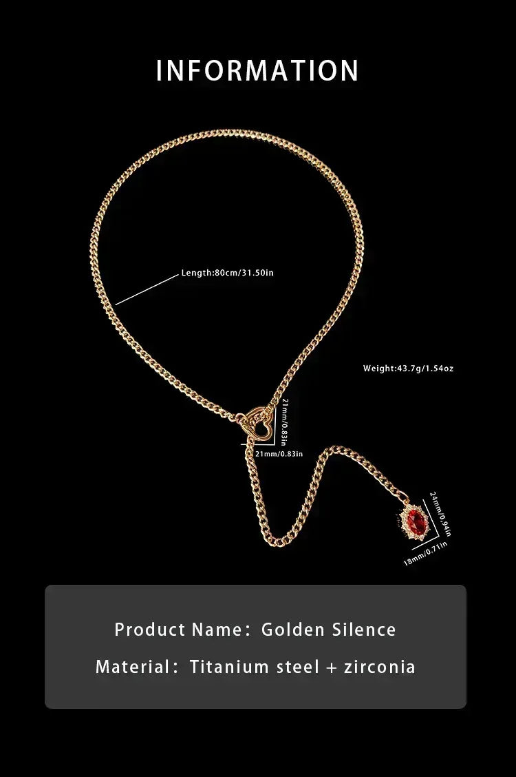 Golden Silence - CHICCHOK - Daily Wind - Necklace