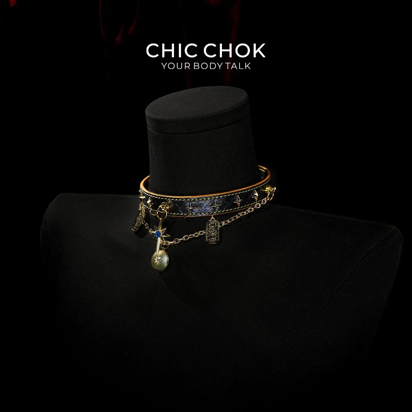 Astral Tarot Choker - CHICCHOK - Choker, collar - Choker