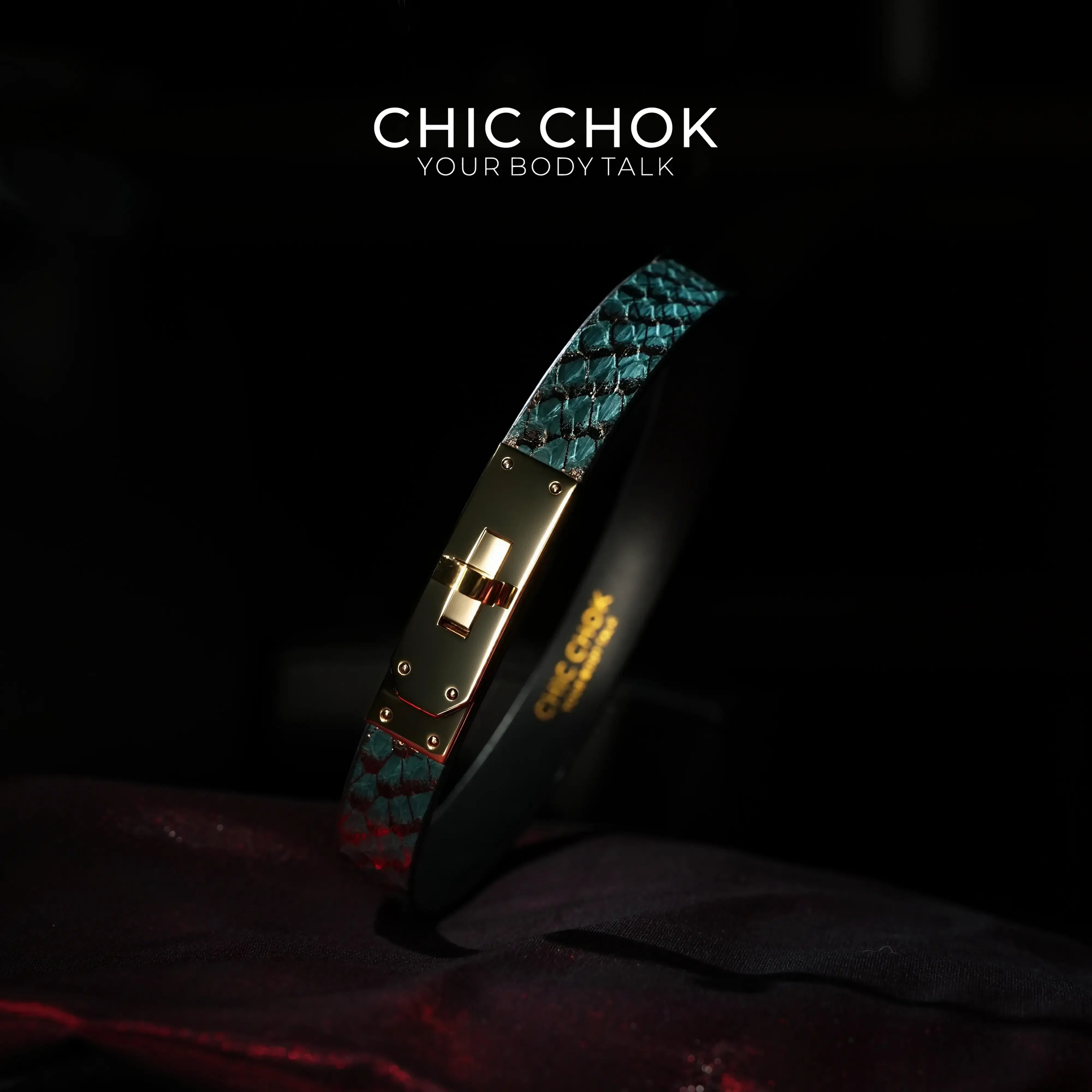 Sapphire Moonlight - Choker - CHICCHOK - Choker, collar - Choker
