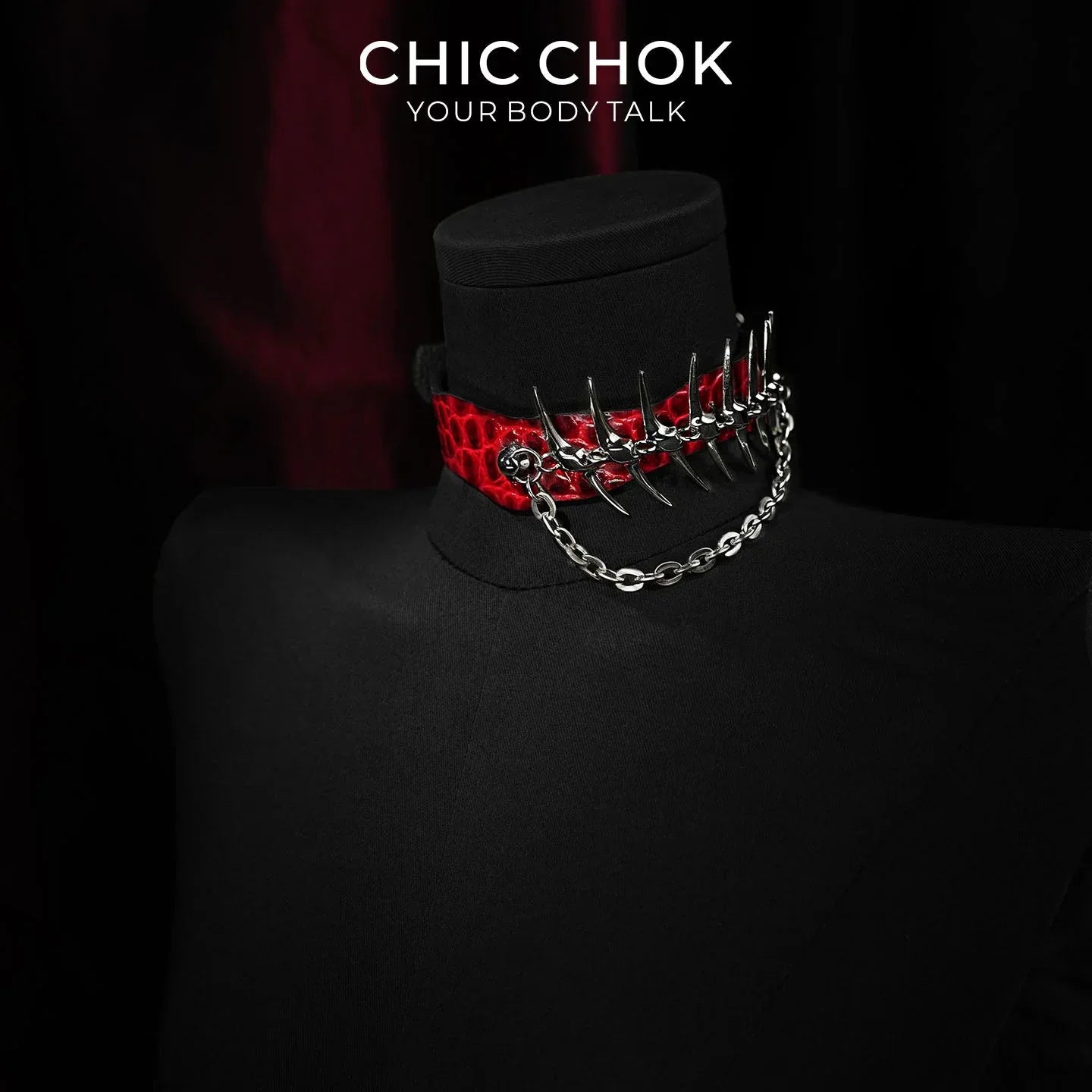 Draketooth: Bound Choker - CHICCHOK - collar - Choker
