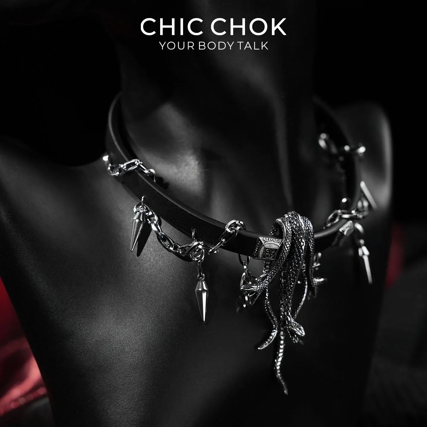 Mistcoil Serpent - CHICCHOK - Choker, collar - Choker