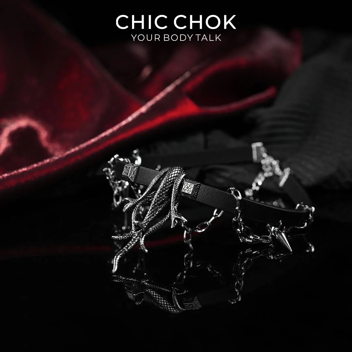 Mistcoil Serpent - CHICCHOK - Choker, collar - Choker