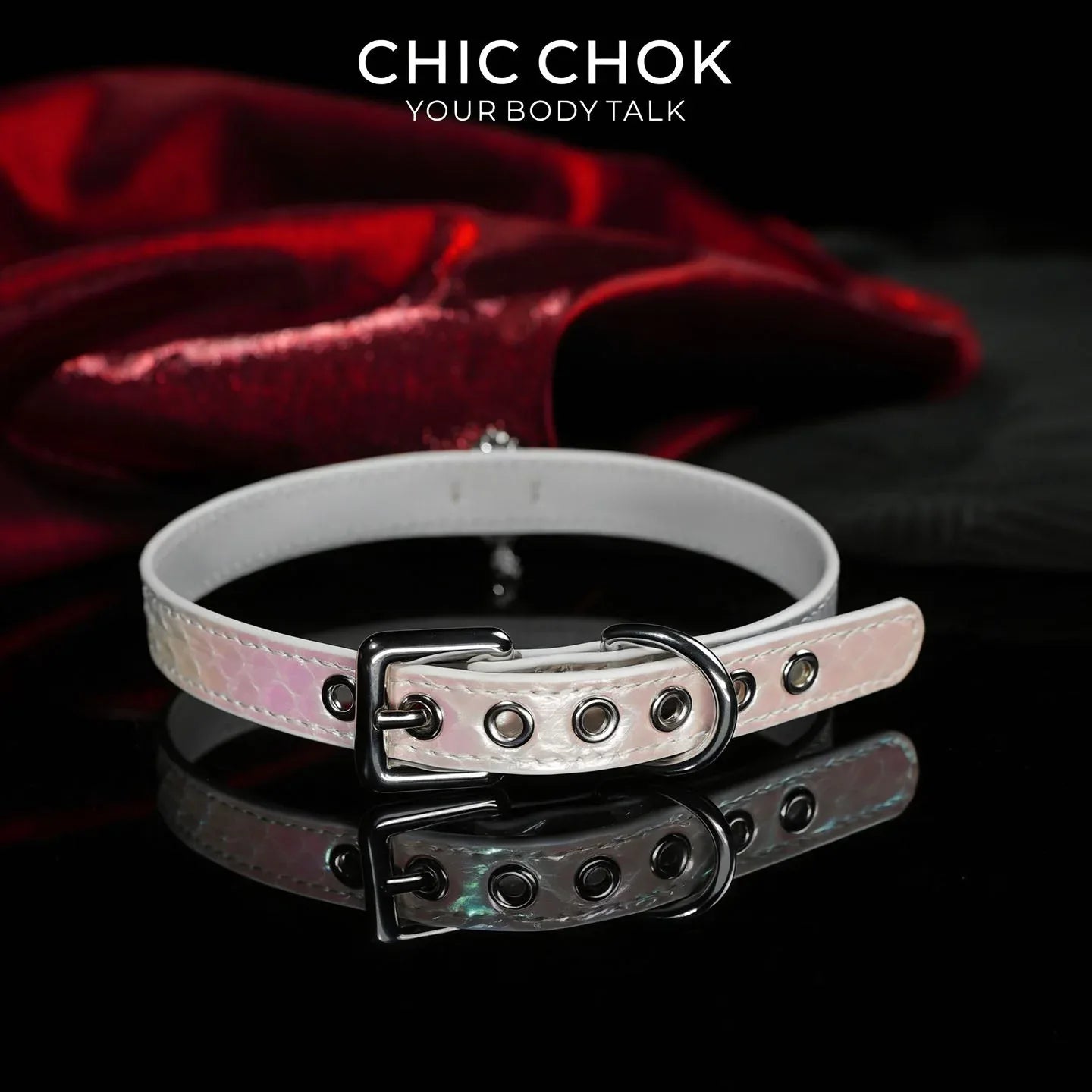 Starlit Frost - CHICCHOK - Choker, collar - Choker