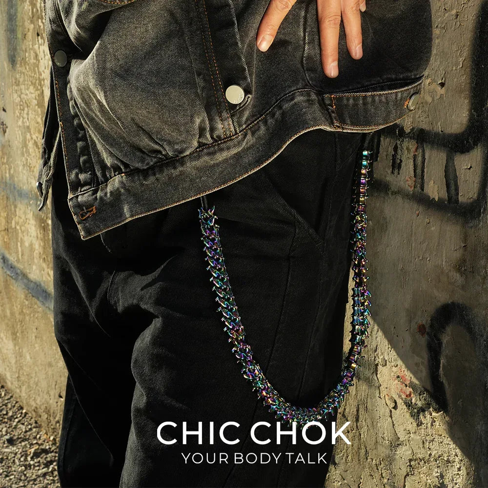 CHICCHOK Dragon Bone Pants Chain – Dazzling Color - CHICCHOK - -