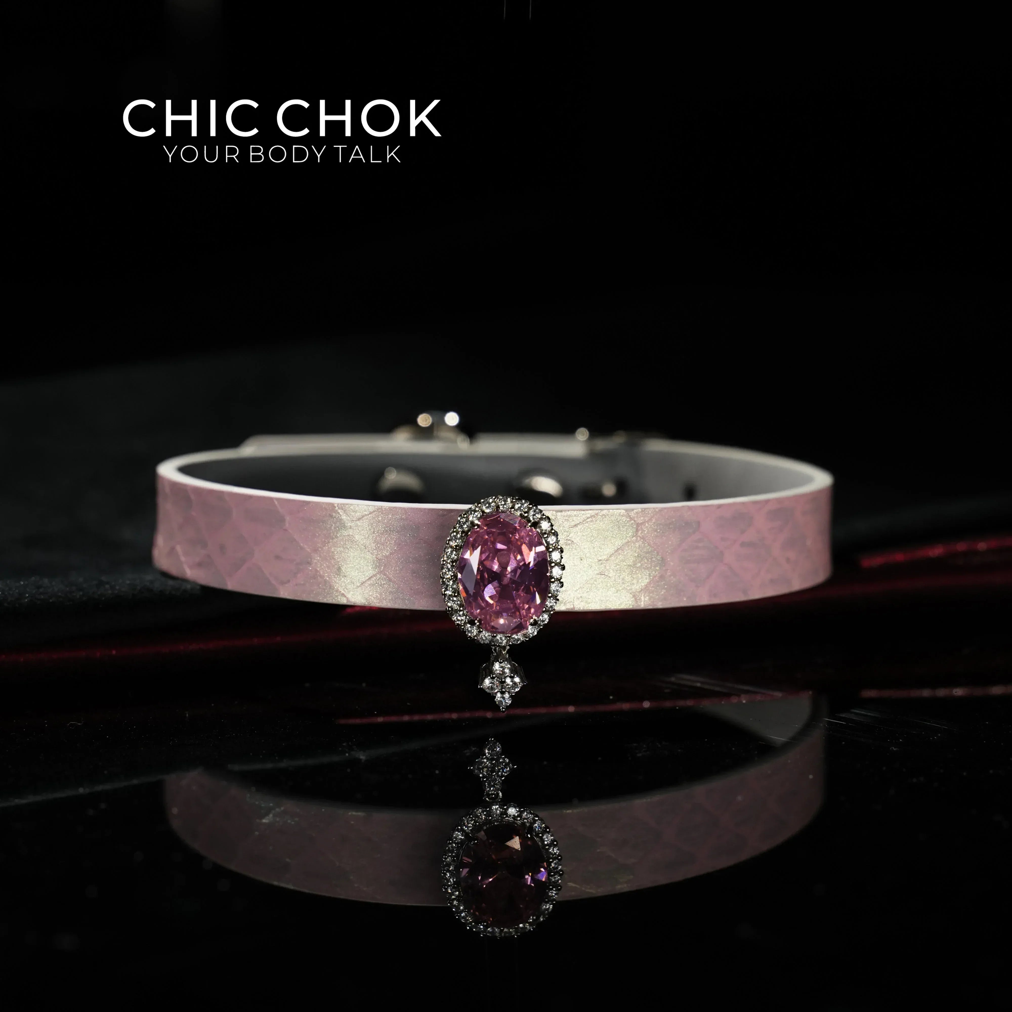FREYA - CHICCHOK - Choker, Haute Couture Princess Style