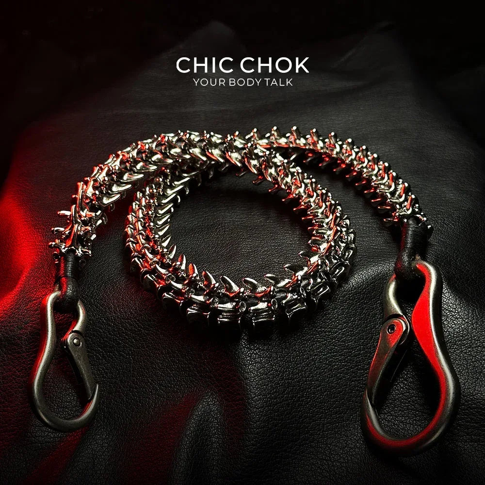 CHICCHOK Dragon Bone Pants Chain - CHICCHOK - -