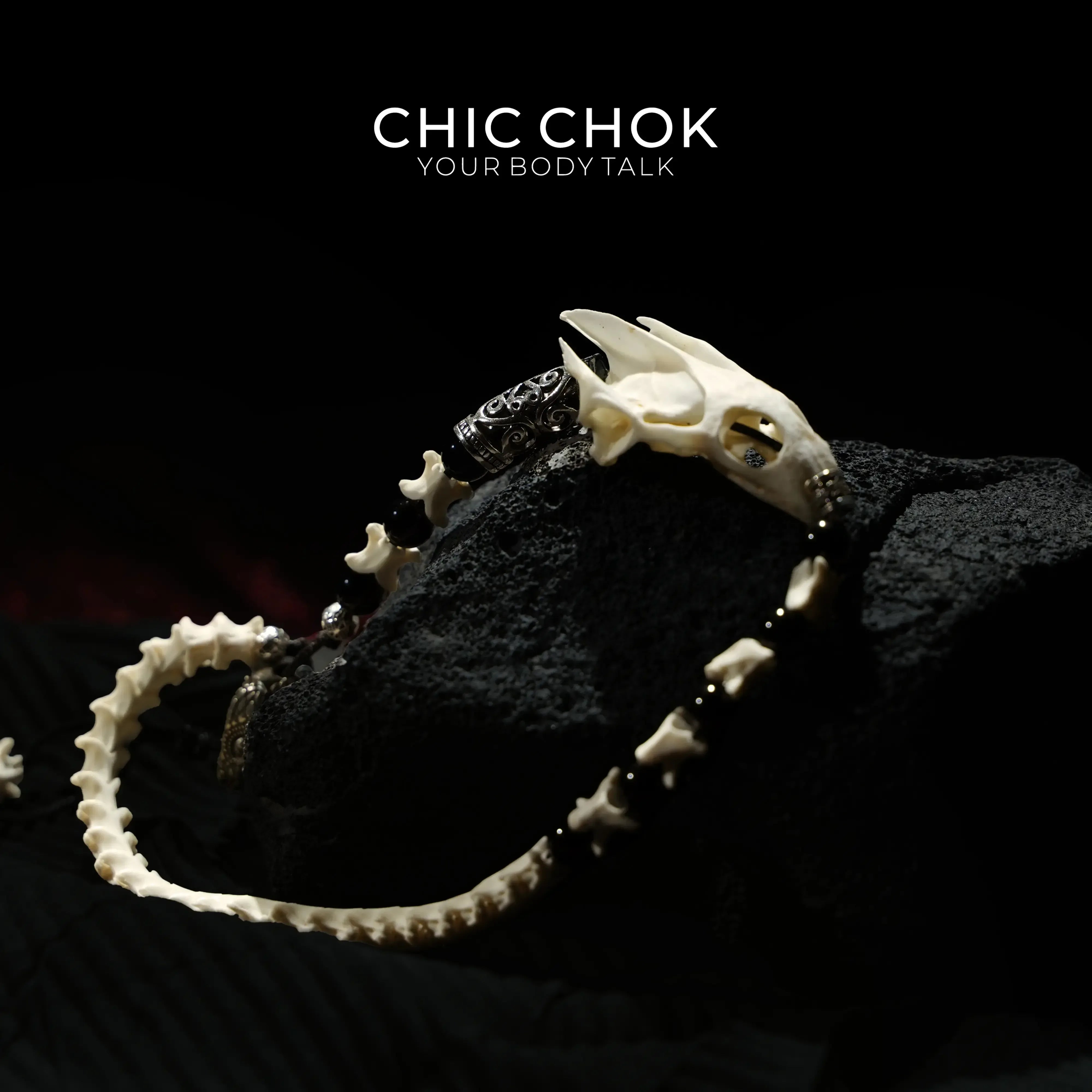 Obsidian Carapace Bone Spine - CHICCHOK -