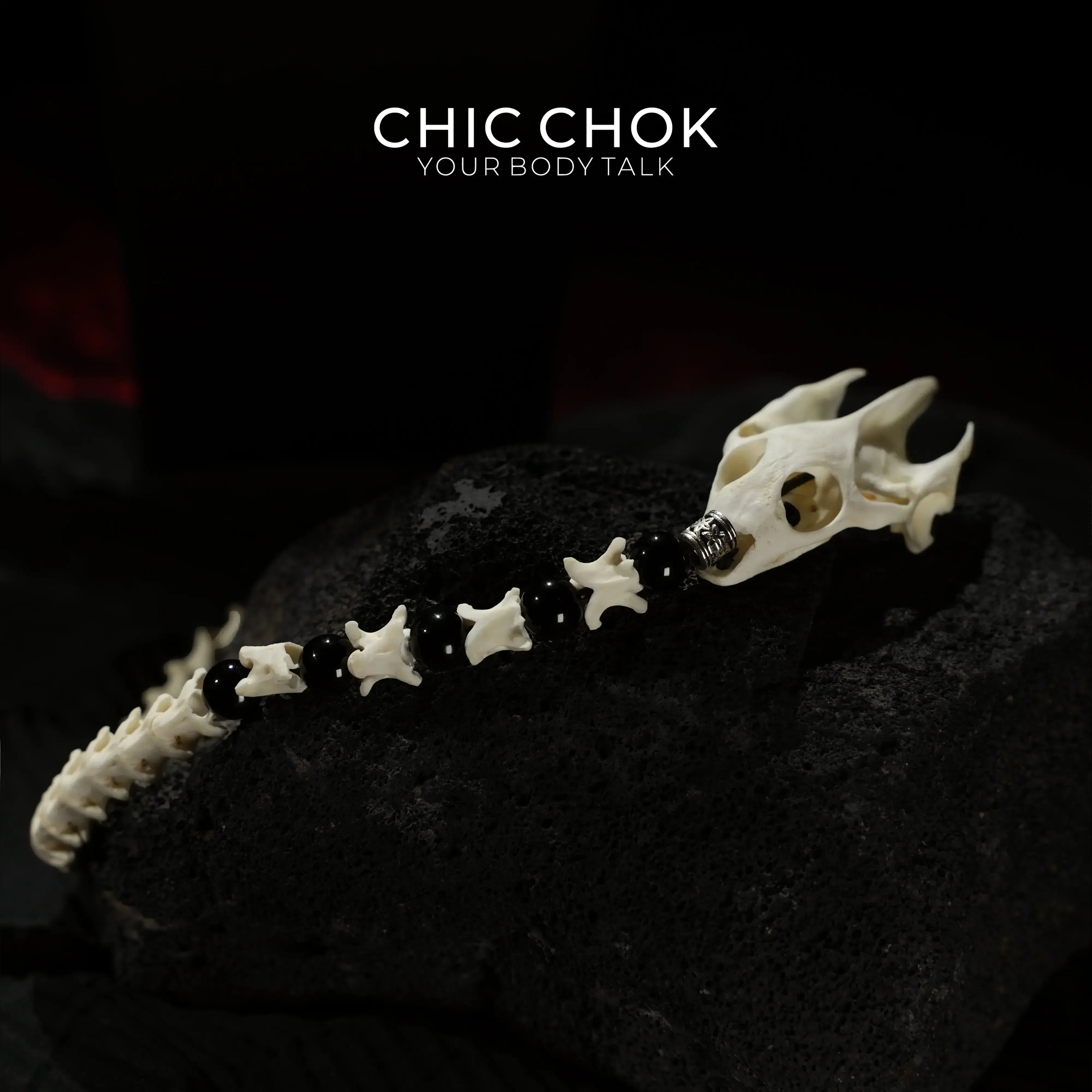 Obsidian Carapace Bone Spine - CHICCHOK -