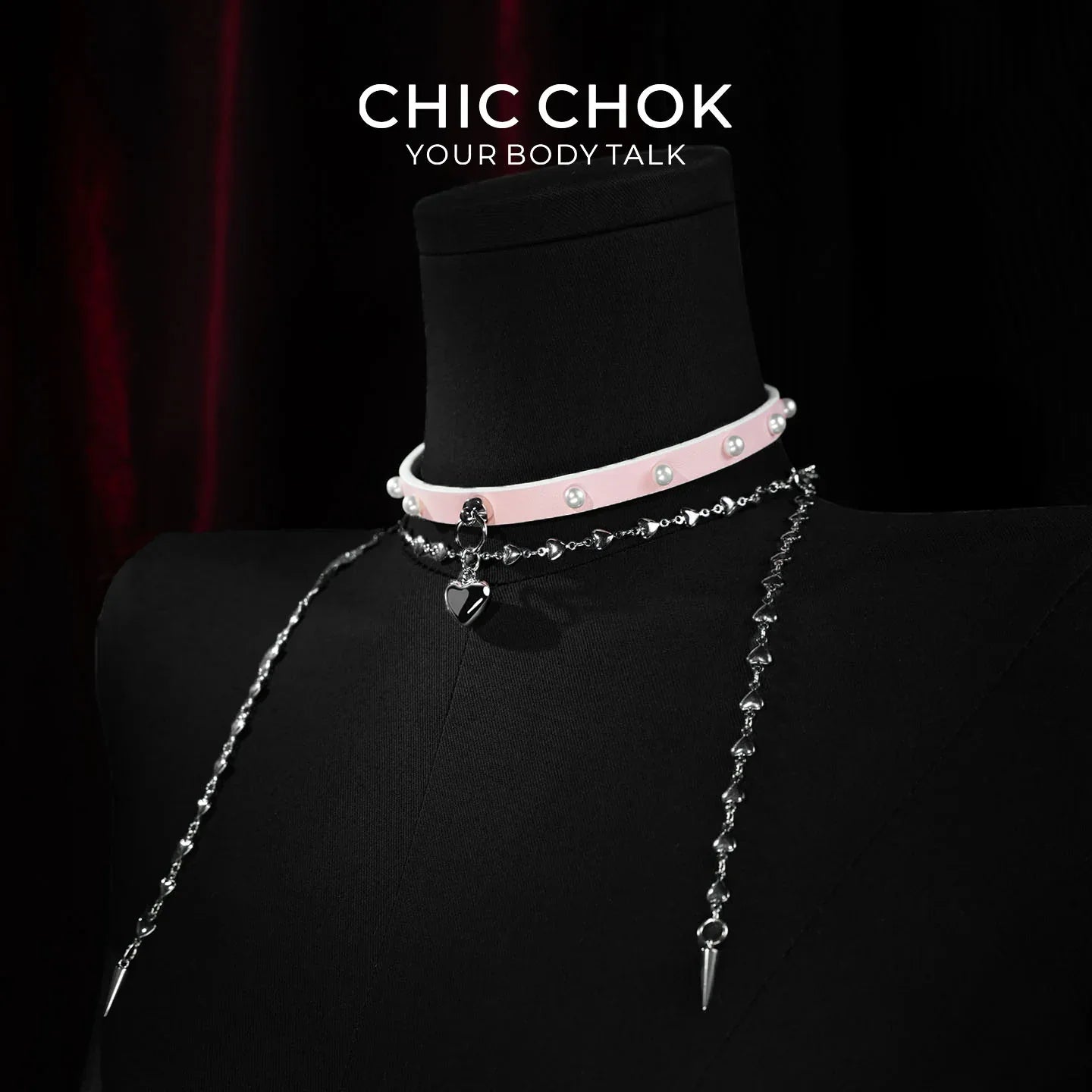 Pearl Kiss - CHICCHOK - Breathless, Choker, collar - Choker