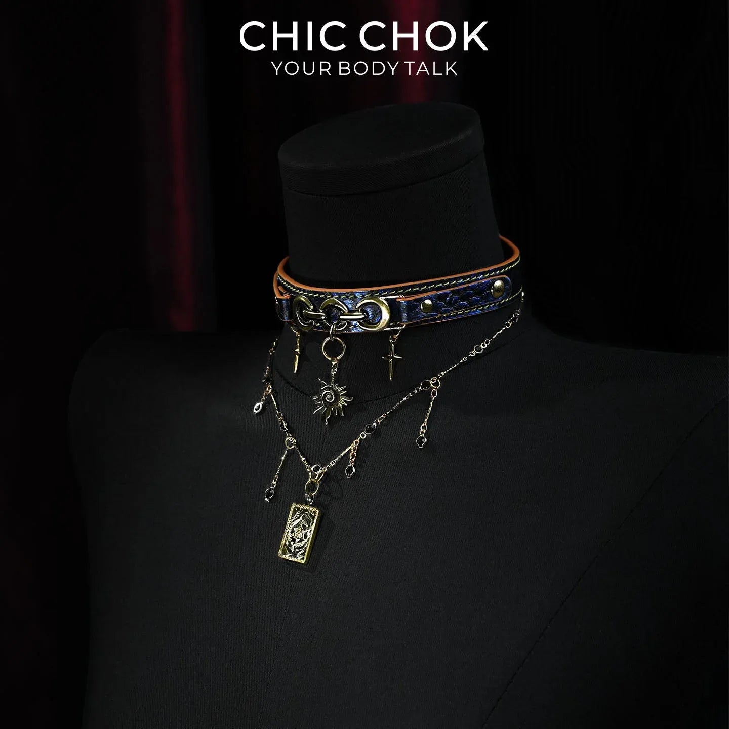 Solar Sigil - CHICCHOK - collar - Choker
