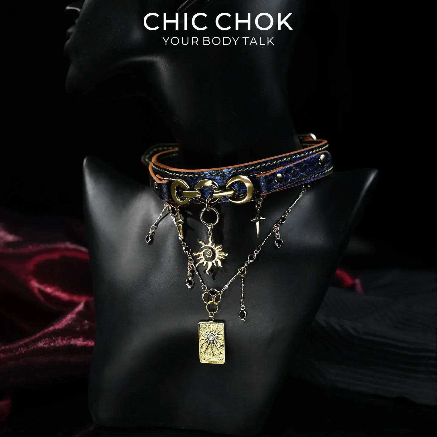 Solar Sigil - CHICCHOK - collar - Choker