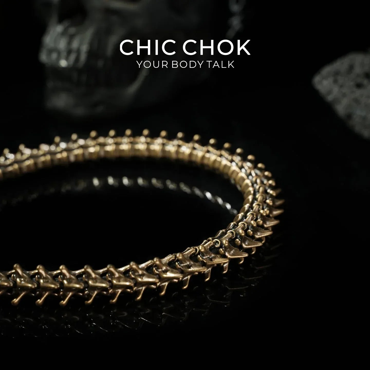 CHICCHOK Dragon Bone Pants Chain - CHICCHOK - -