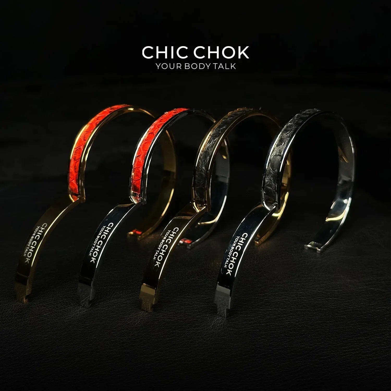 CHICCHOK Classic Close Bracelet Stainless Steel Subtle Stylish Non-Adjustable Bracelet - CHICCHOK - Bracelet - Bracelet