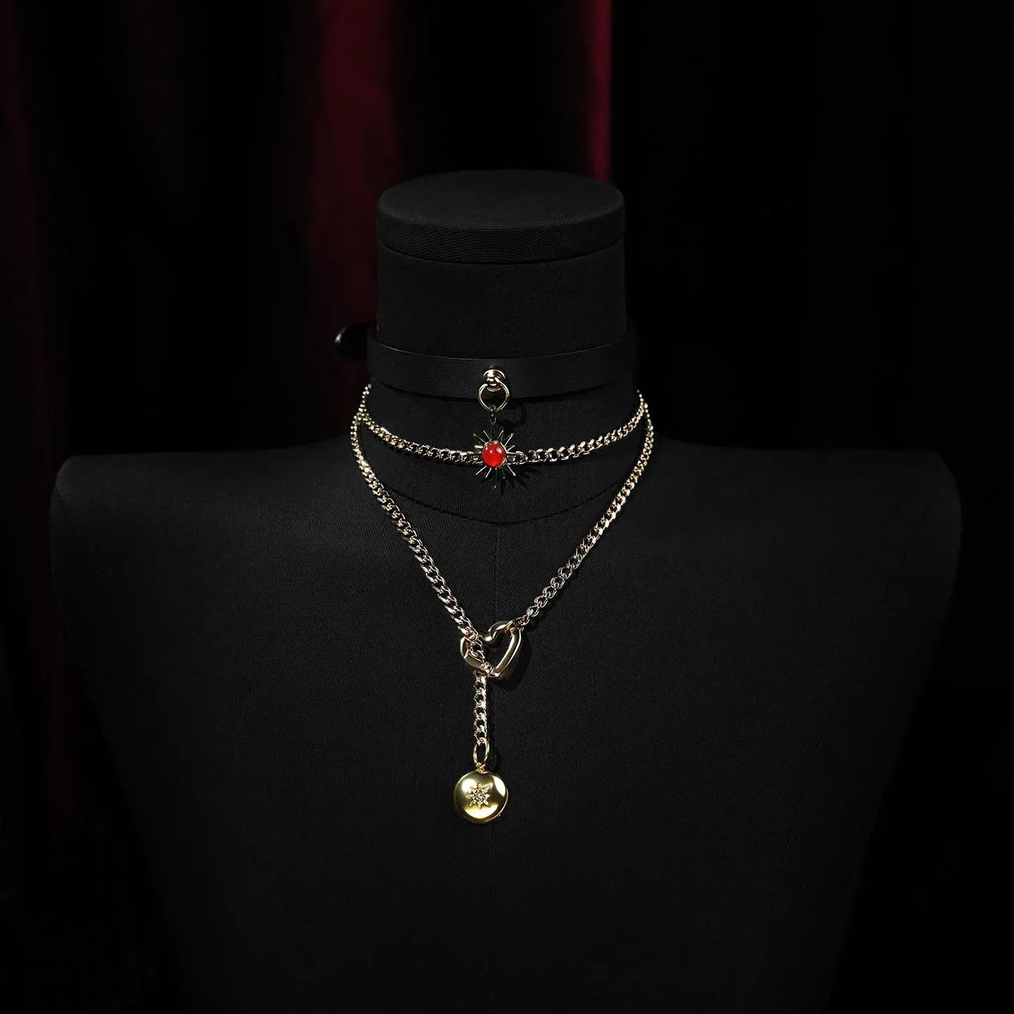 Blood Moon Trio - CHICCHOK - collar - Choker