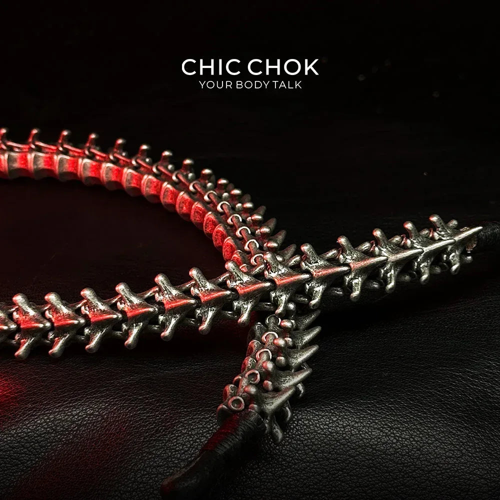 CHICCHOK Dragon Bone Choker - CHICCHOK - Choker, collar - Choker