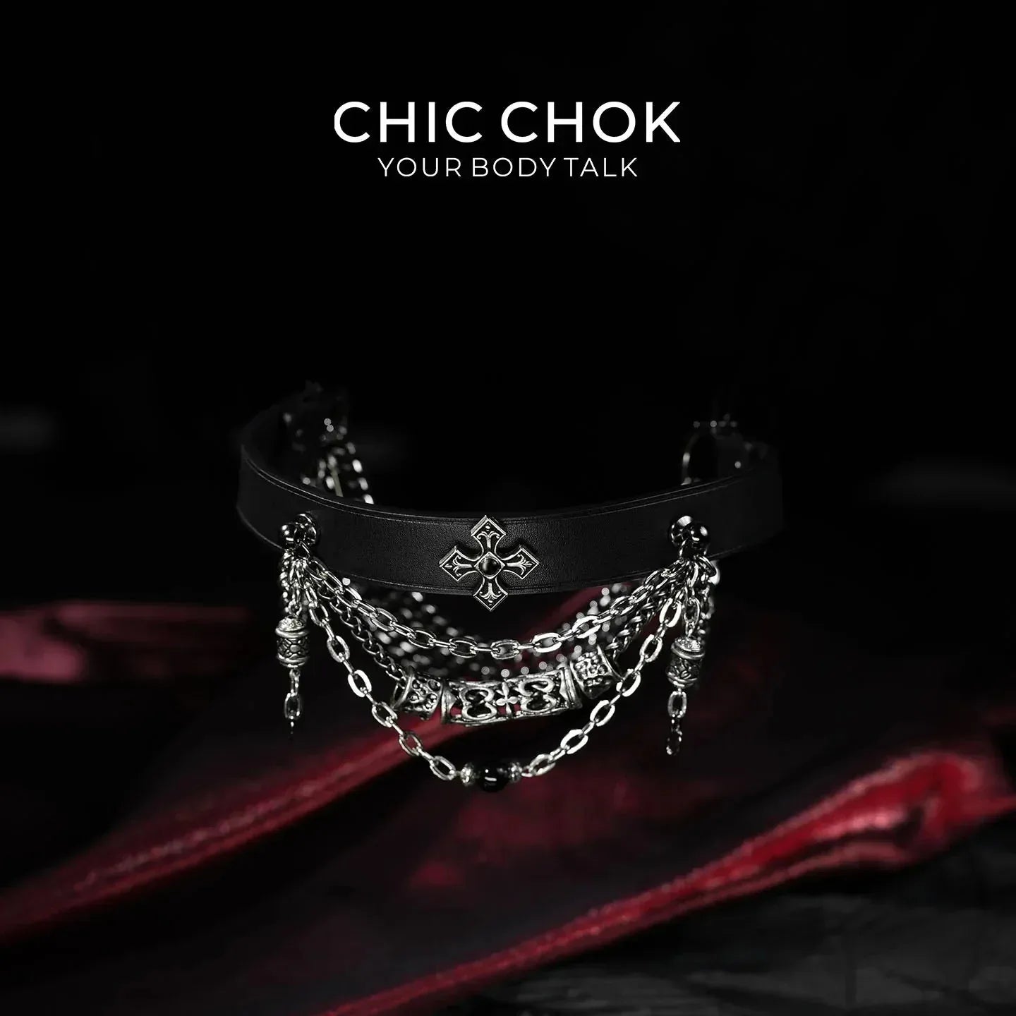 Fogbound Castle - CHICCHOK - Breathless, Choker, Necklace