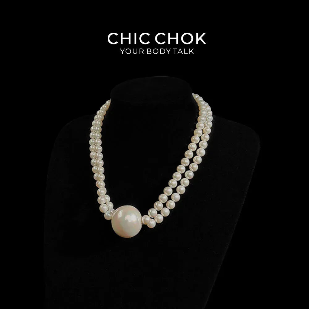 Pearlescent Memory - CHICCHOK - Choker, collar - Choker
