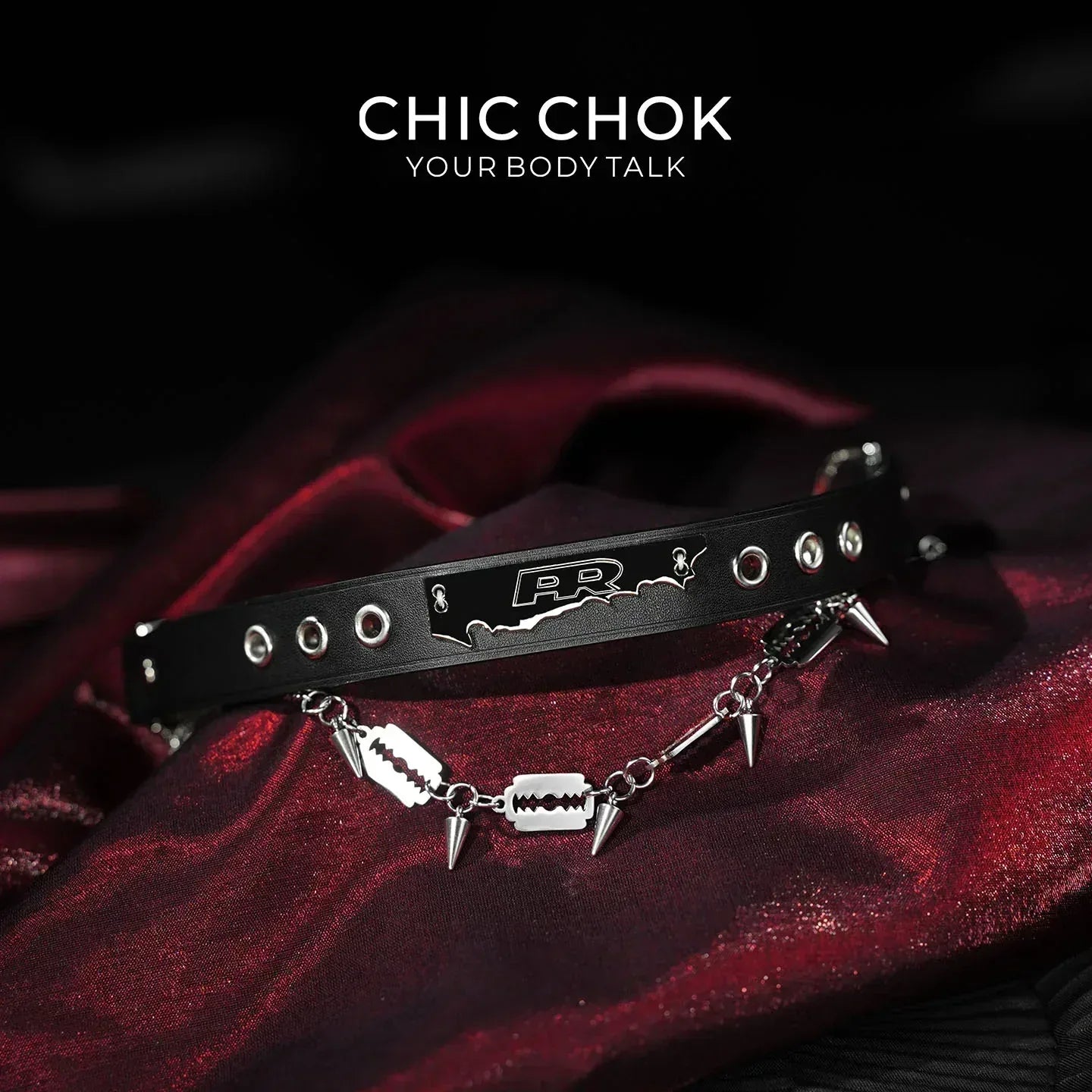 Iron Blade - CHICCHOK - Breathless, Choker, collar, Necklace - Choker