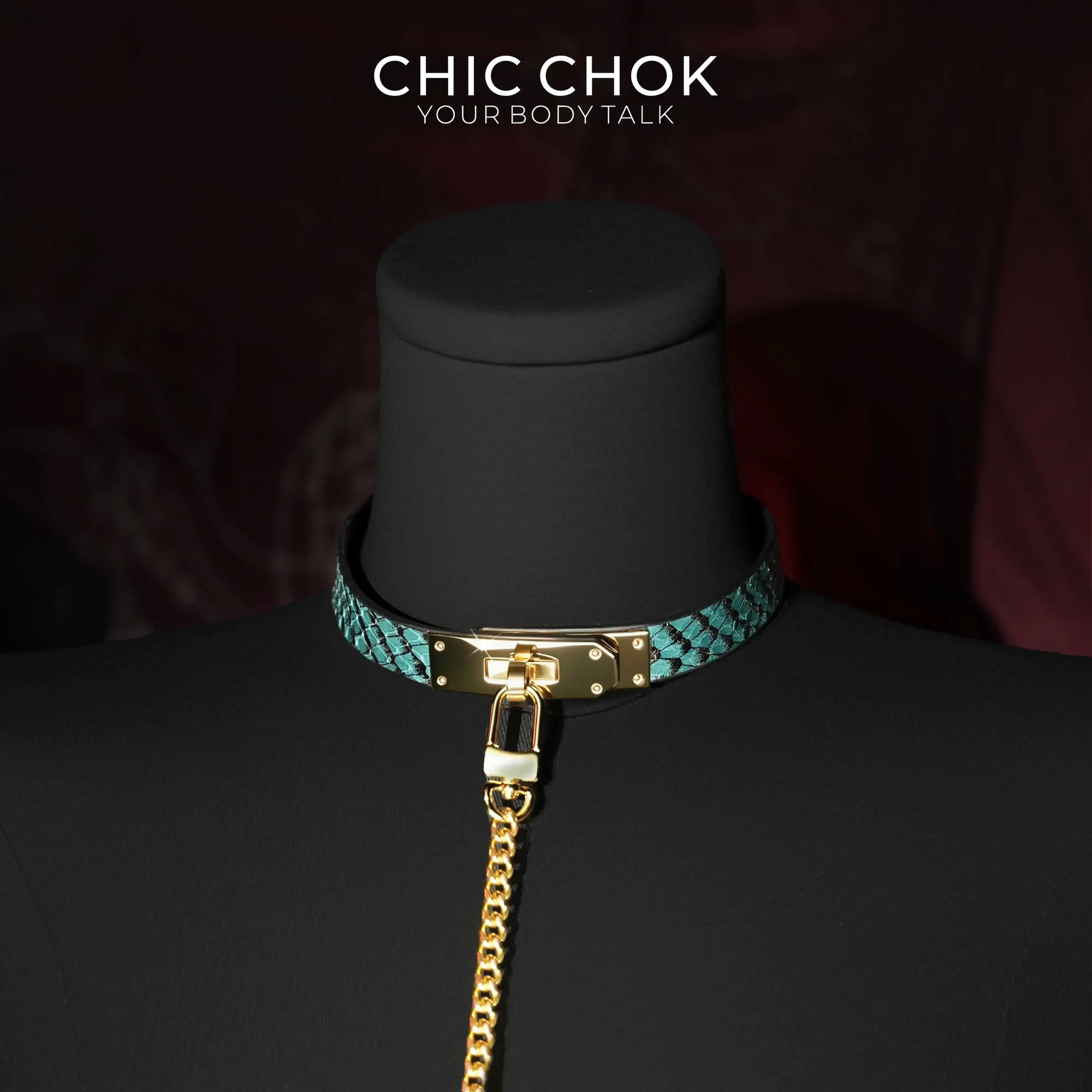 Sapphire Moonlight - Choker - CHICCHOK - Choker, collar - Choker