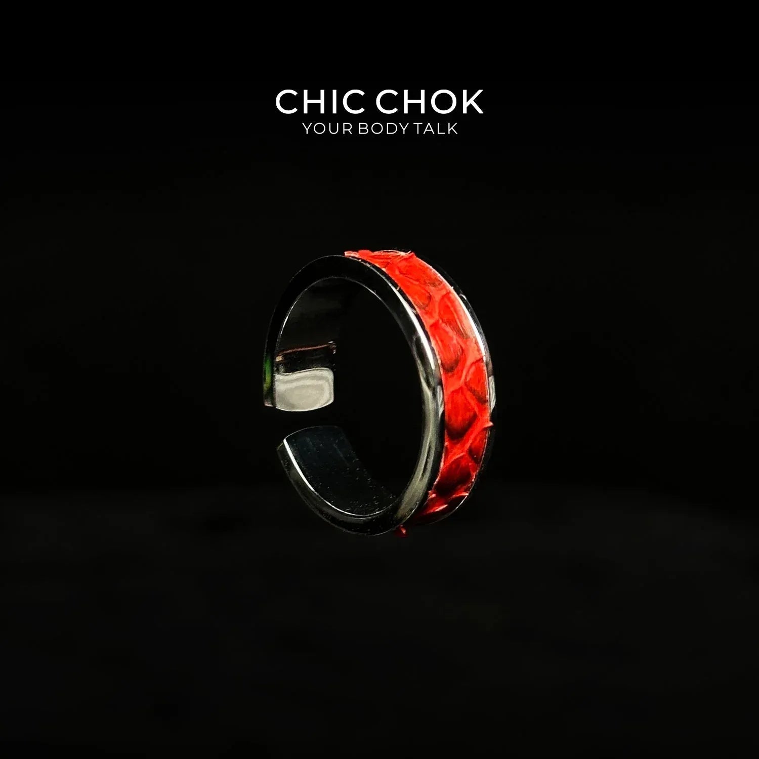 CHICCHOK Classic Open Ring Stainless Steel Subtle Stylish Adjustable Ring - CHICCHOK - Metallic Ring - Metallic Ring