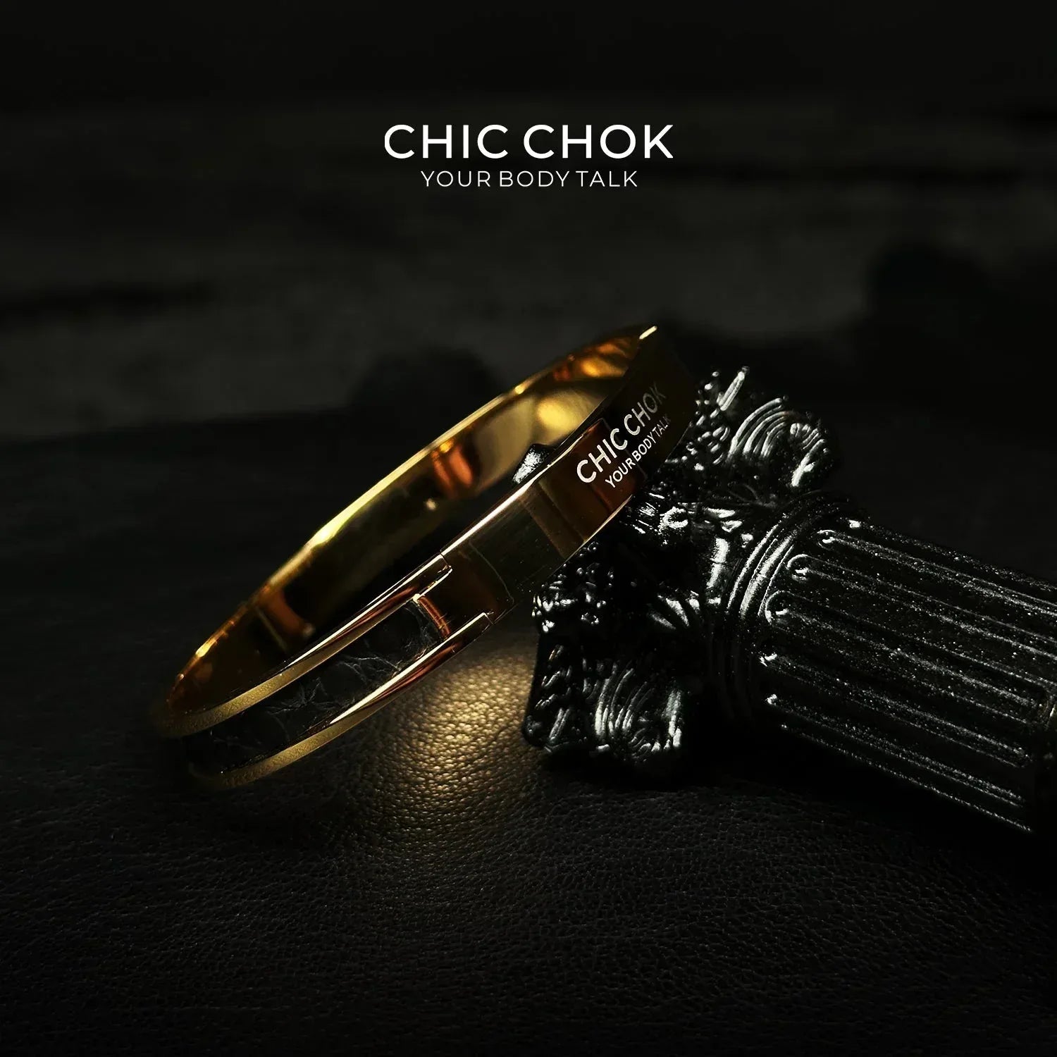 CHICCHOK Classic Close Bracelet Stainless Steel Subtle Stylish Non-Adjustable Bracelet - CHICCHOK - Bracelet - Bracelet