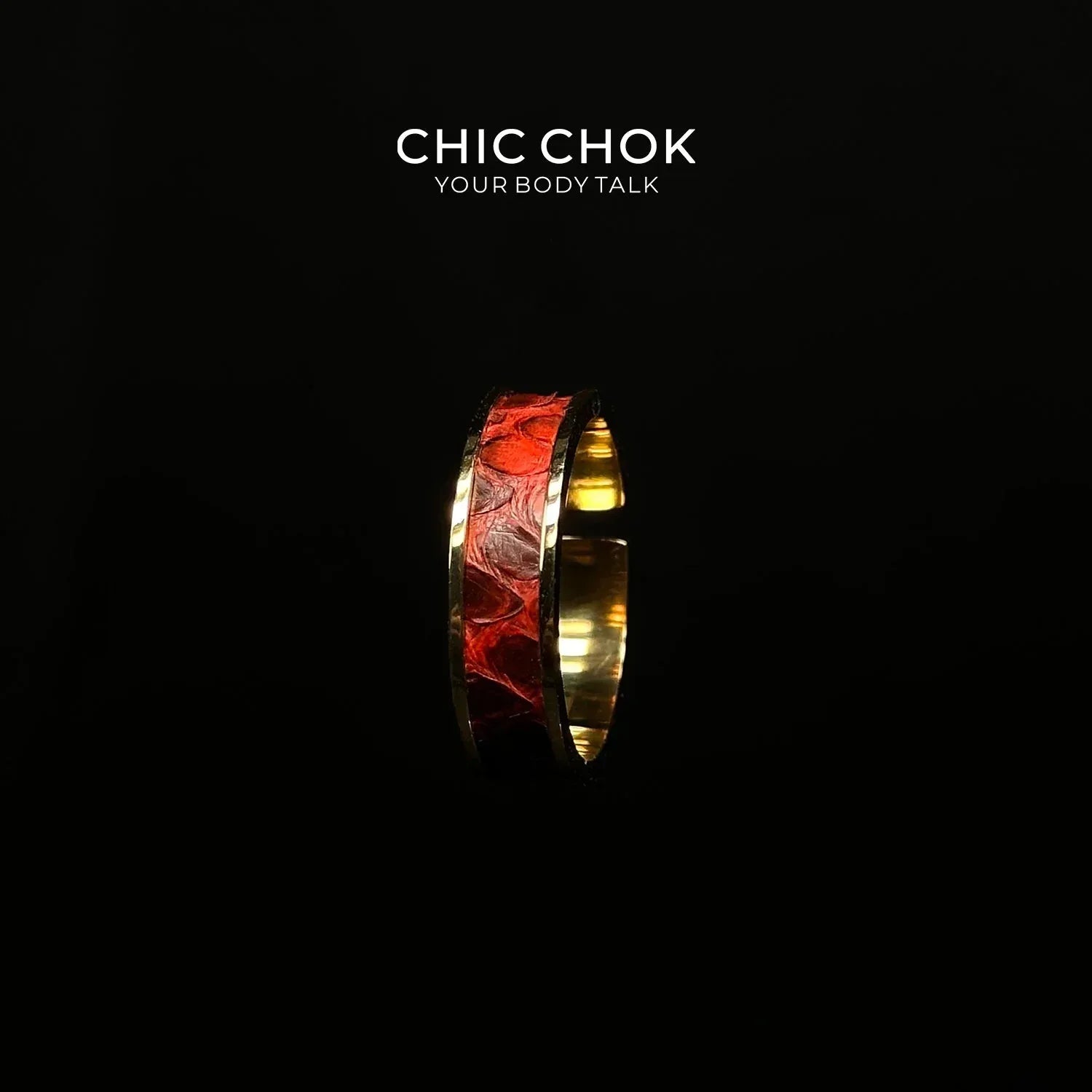 CHICCHOK Classic Open Ring Stainless Steel Subtle Stylish Adjustable Ring - CHICCHOK - Metallic Ring - Metallic Ring