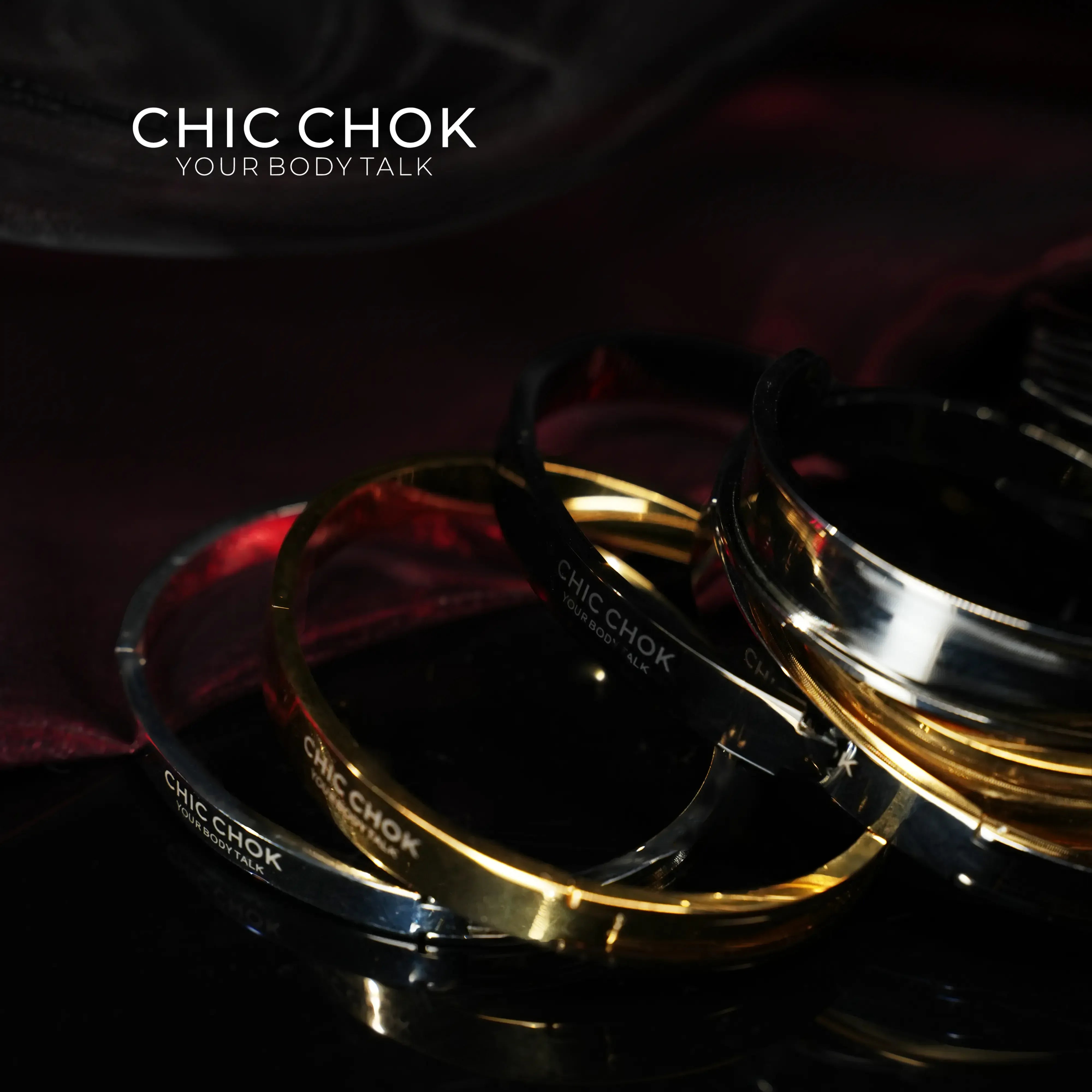 CHICCHOK Classic Close Bracelet Stainless Steel Subtle Stylish Non-Adjustable Bracelet - CHICCHOK - Bracelet - Bracelet