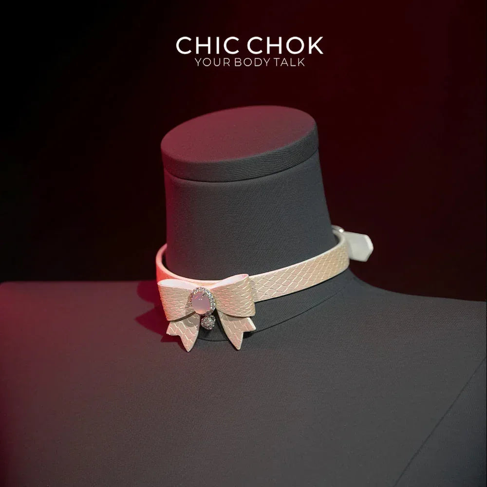 CHICCHOK Whisper of Pearls: A Symphony of Elegance and Mythology - CHICCHOK - Choker, collar - Choker