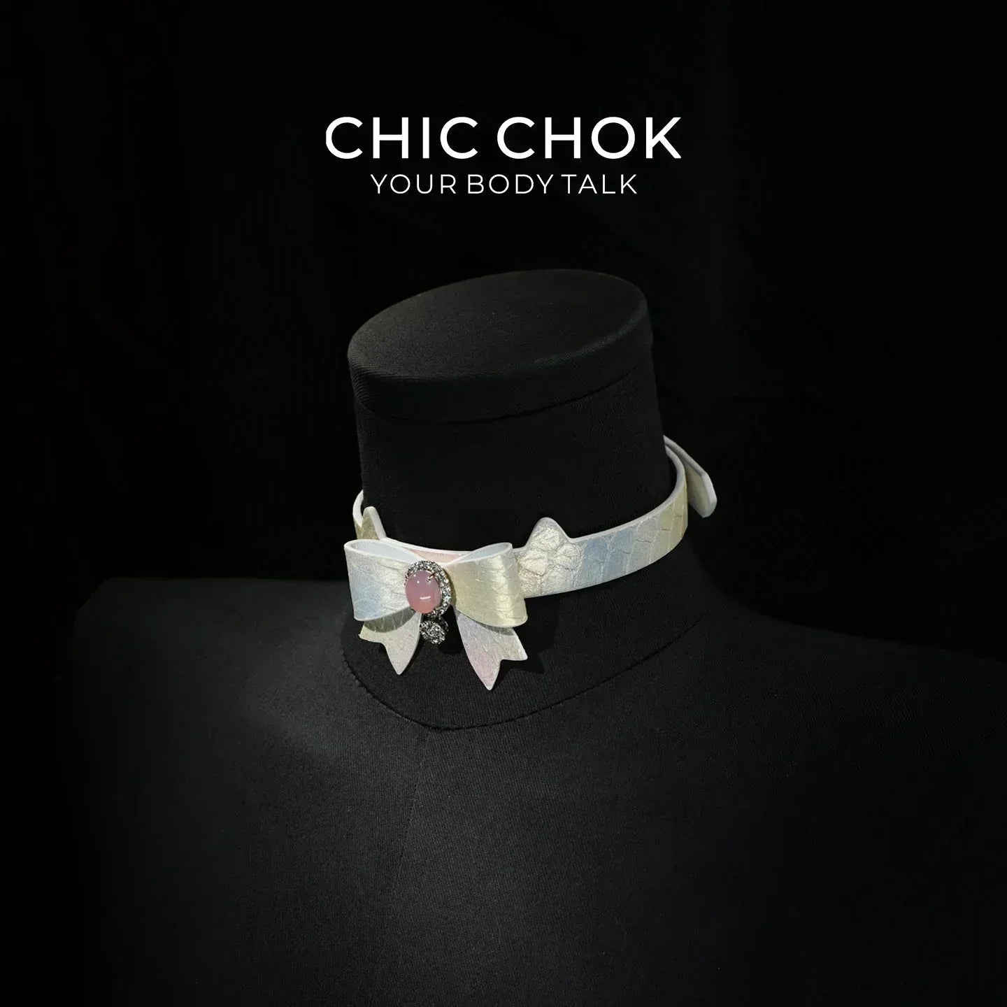 CHICCHOK Whisper of Pearls: A Symphony of Elegance and Mythology - CHICCHOK - Choker, collar - Choker