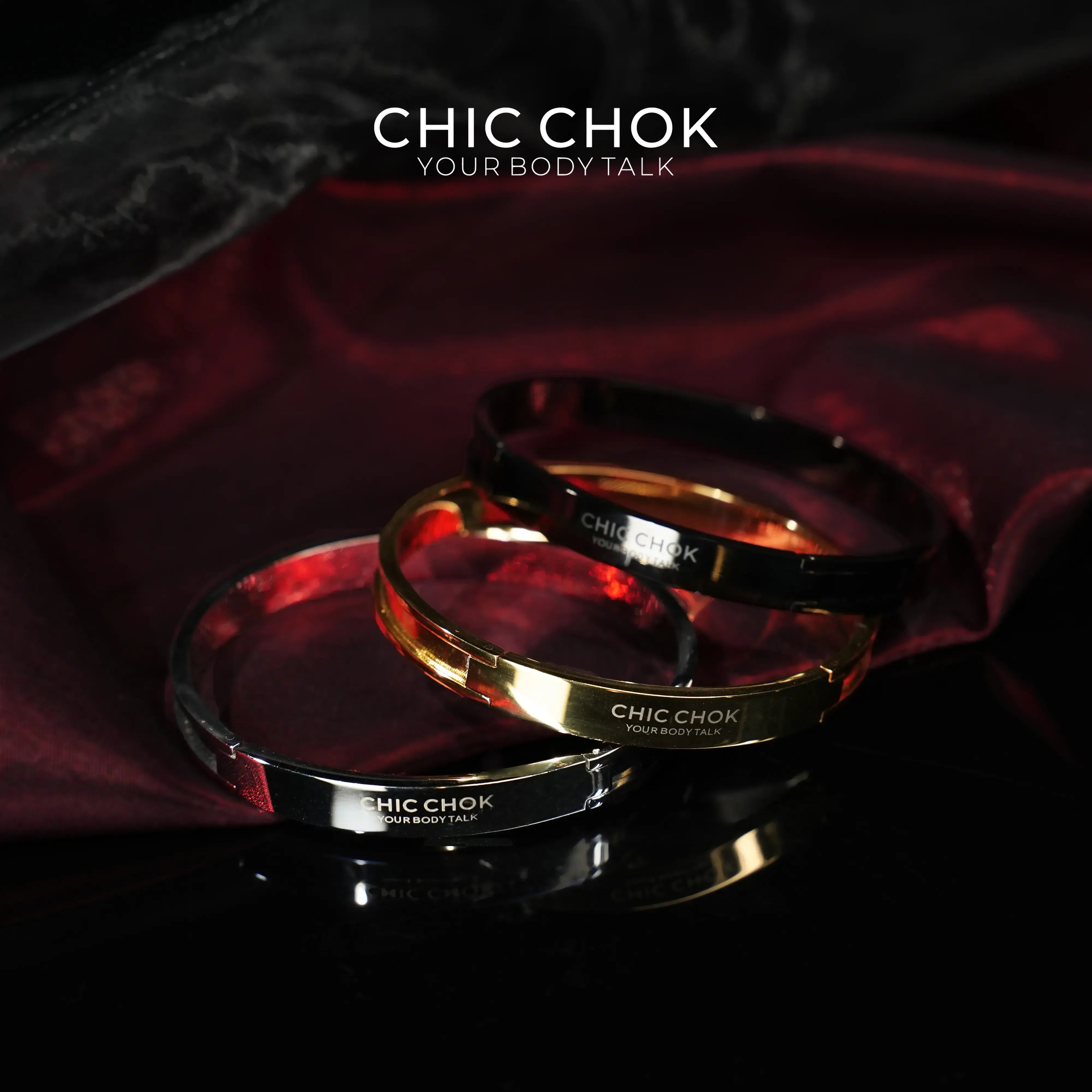 CHICCHOK Classic Close Bracelet Stainless Steel Subtle Stylish Non-Adjustable Bracelet - CHICCHOK - Bracelet - Bracelet