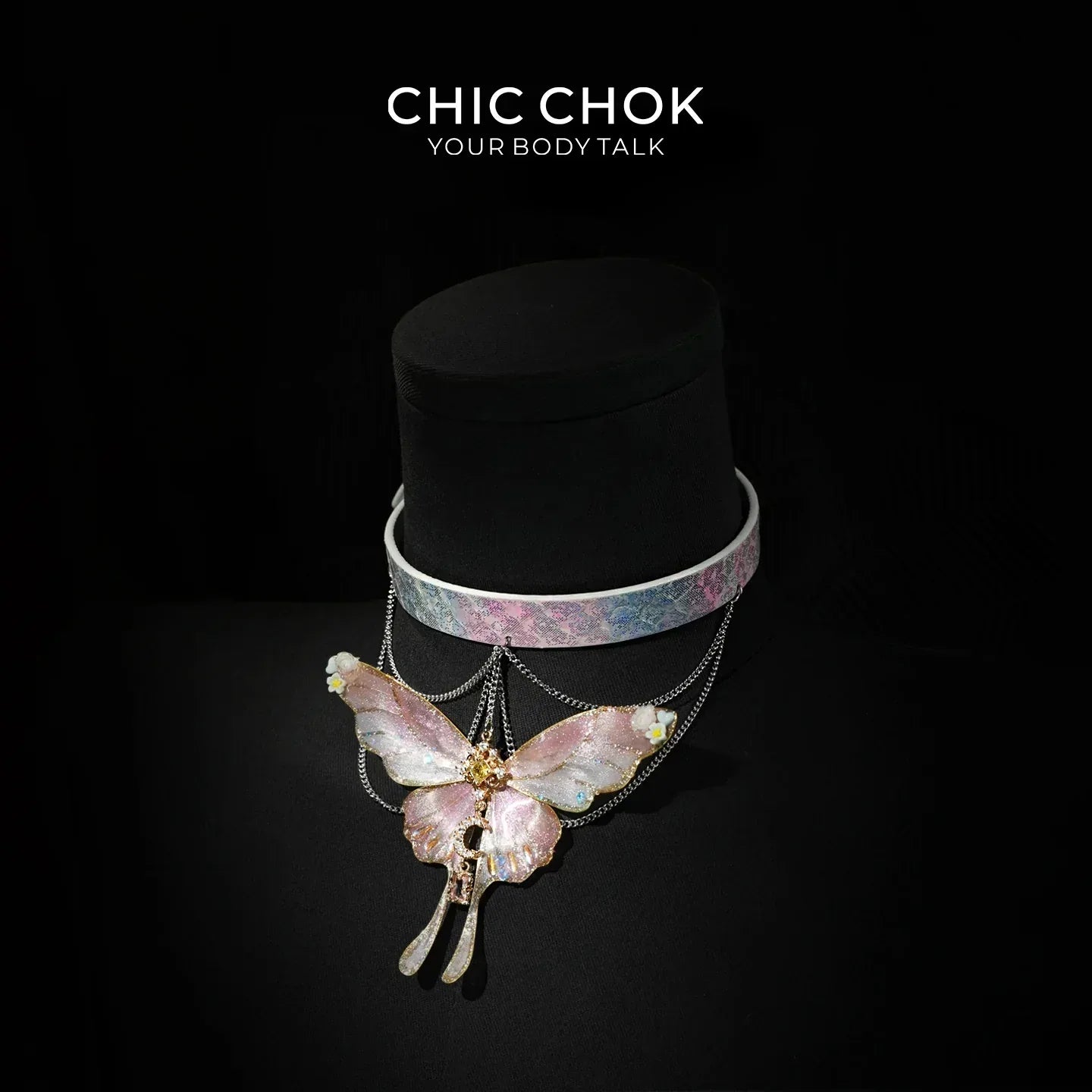CHIC CHOK Rainbow Butterfly - CHICCHOK - Choker