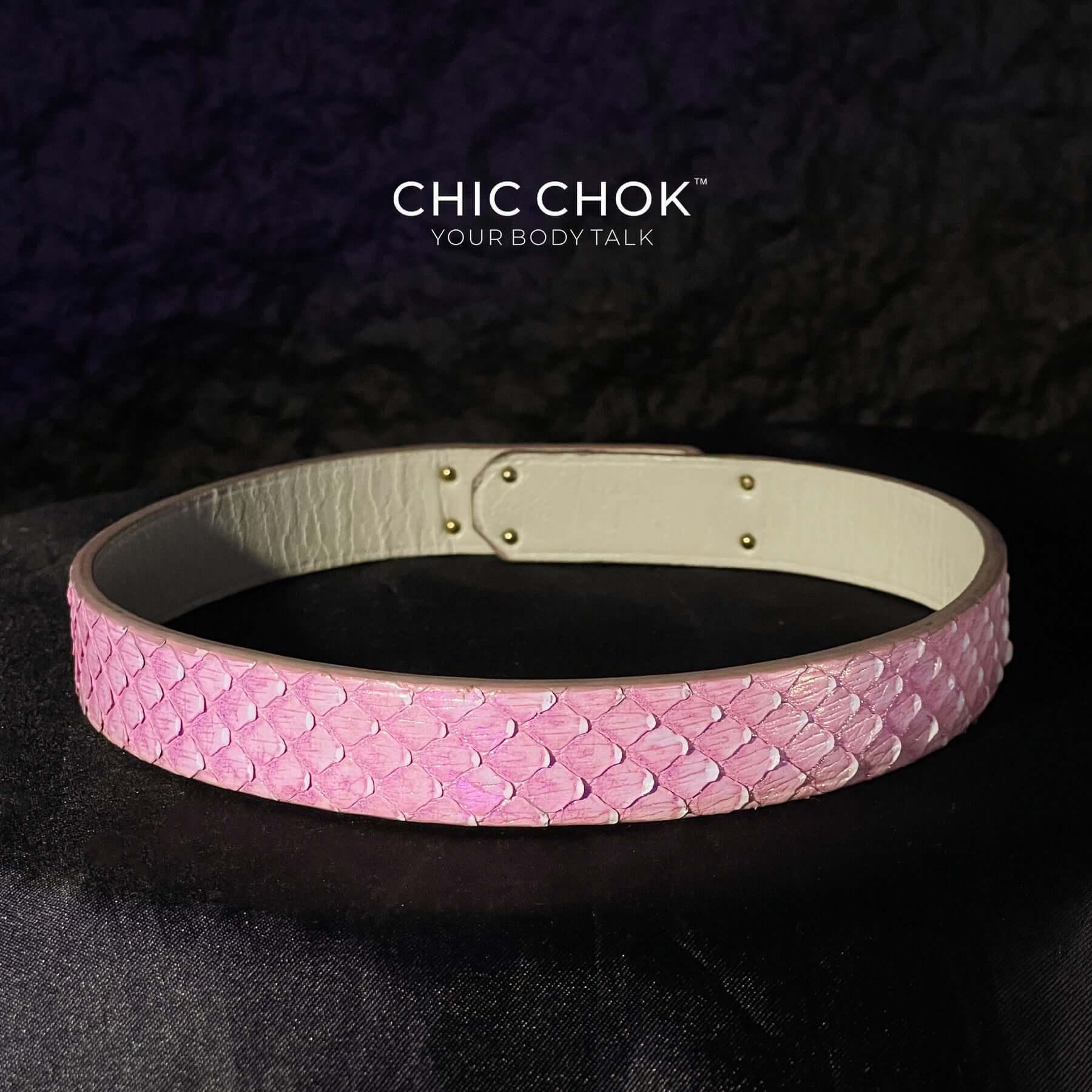 CHICCHOK - Kelly buckle Dimple Choker - CHICCHOK - Choker, collar - Choker