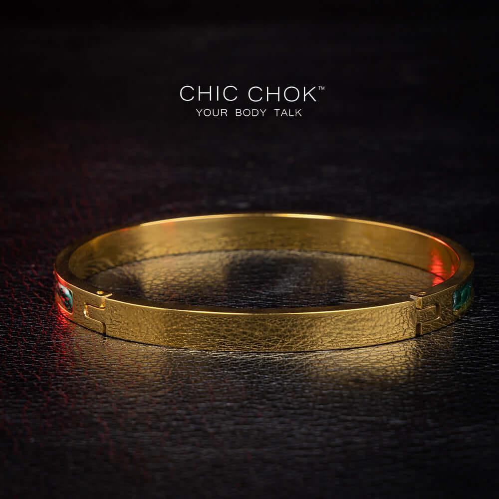 Iguana Queen - Metallic Bracelet - CHICCHOK - Metallic Bracelet - Metallic Bracelet