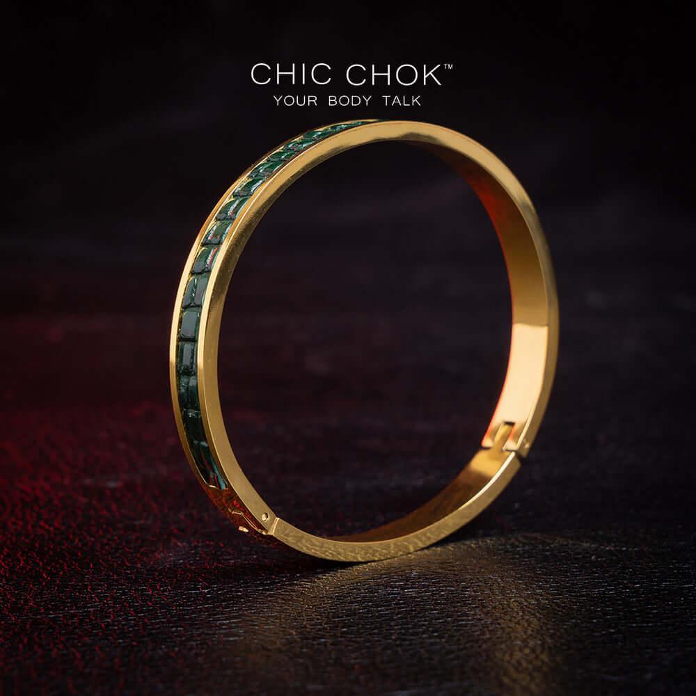 Iguana Queen - Metallic Bracelet - CHICCHOK - Metallic Bracelet - Metallic Bracelet