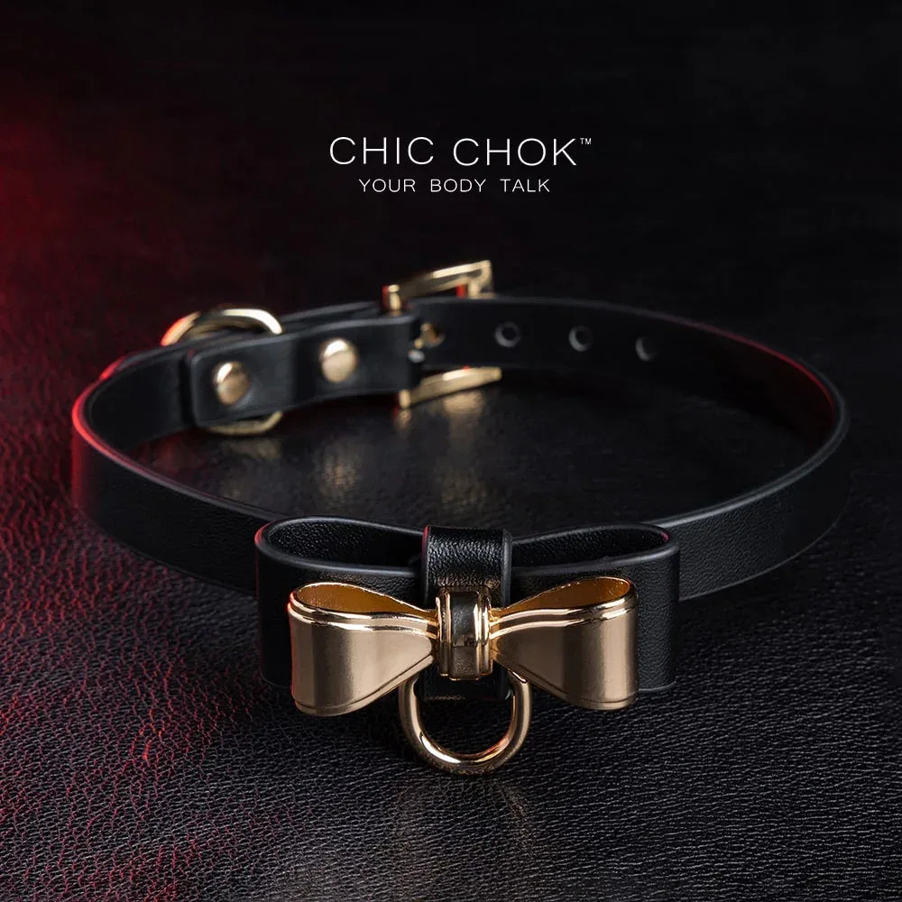 Miss Noble (Black)- Choker - CHICCHOK - Choker, collar - Choker