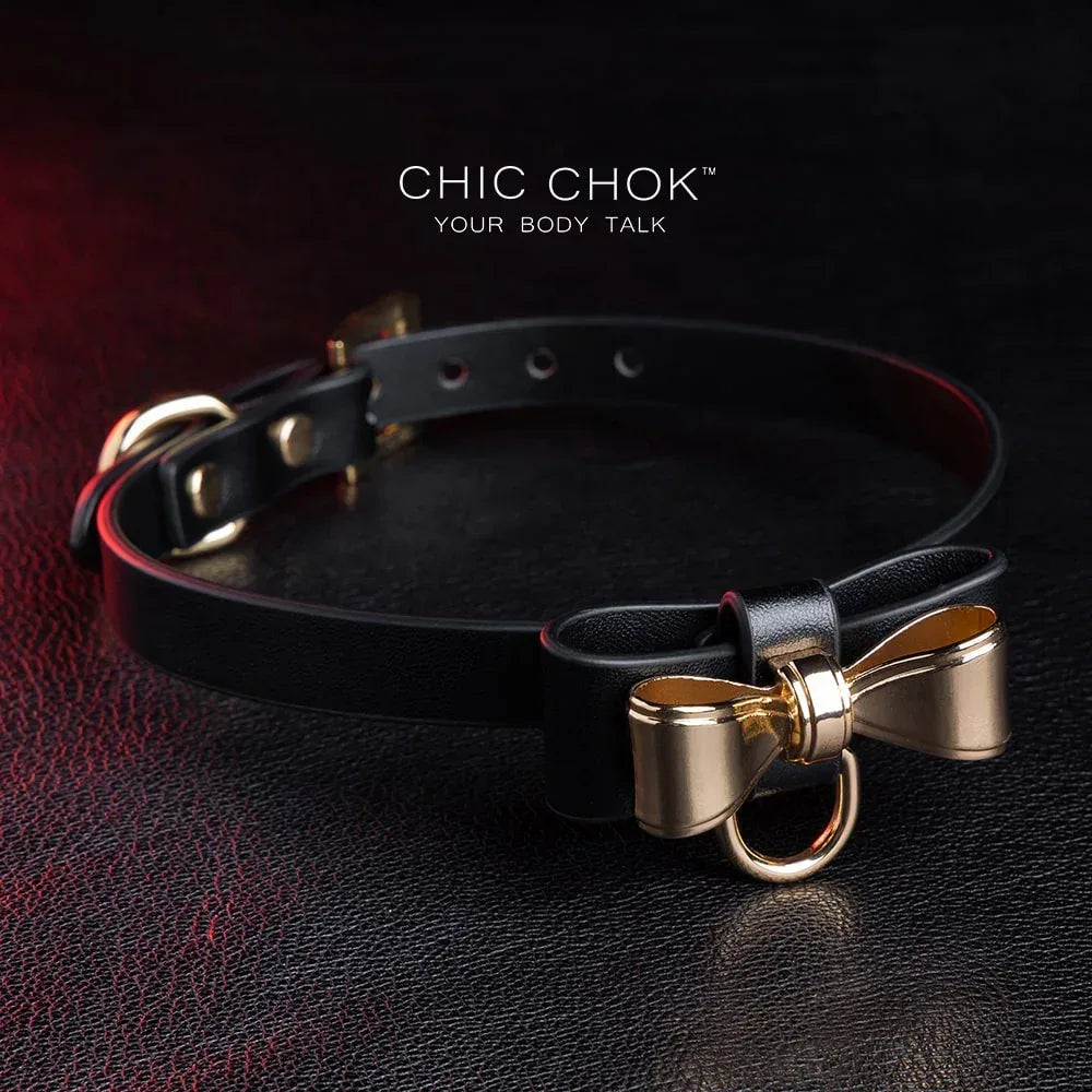 Miss Noble (Black)- Choker - CHICCHOK - Choker, collar - Choker
