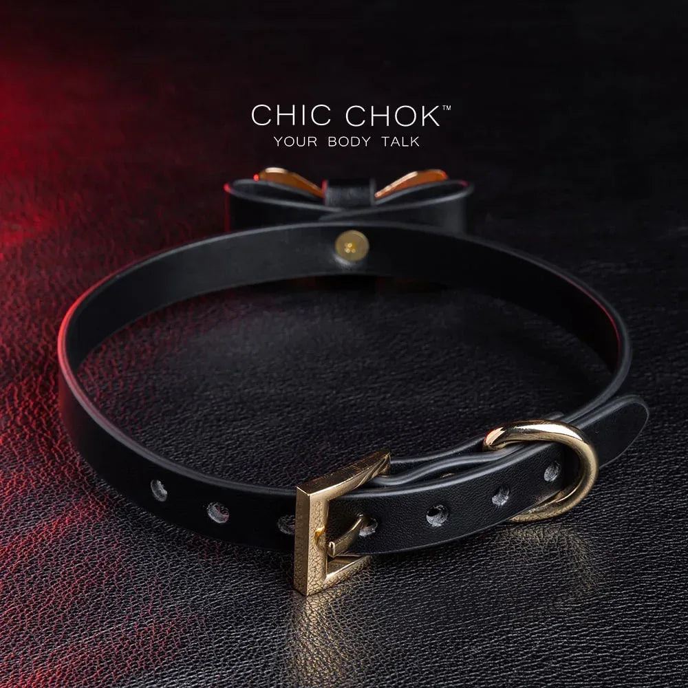 Miss Noble (Black)- Choker - CHICCHOK - Choker, collar - Choker