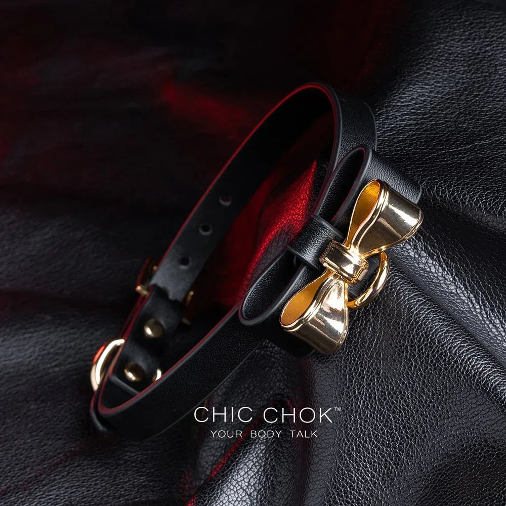Miss Noble (Black)- Choker - CHICCHOK - Choker, collar - Choker