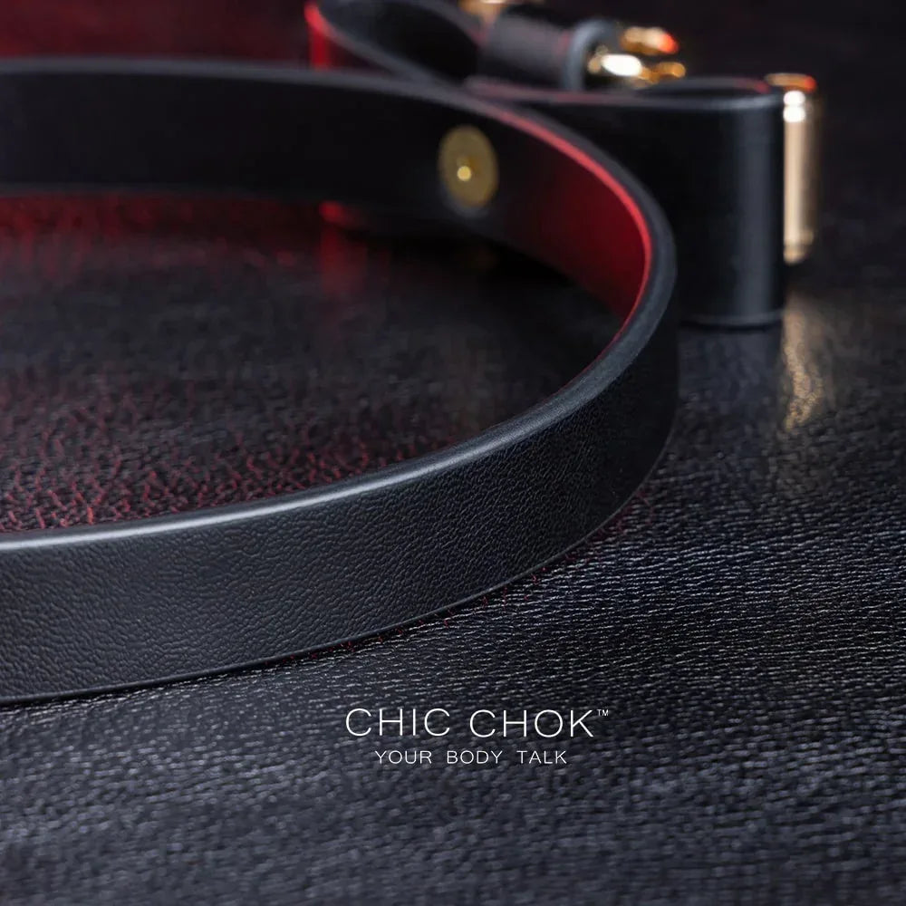 Miss Noble (Black)- Choker - CHICCHOK - Choker, collar - Choker