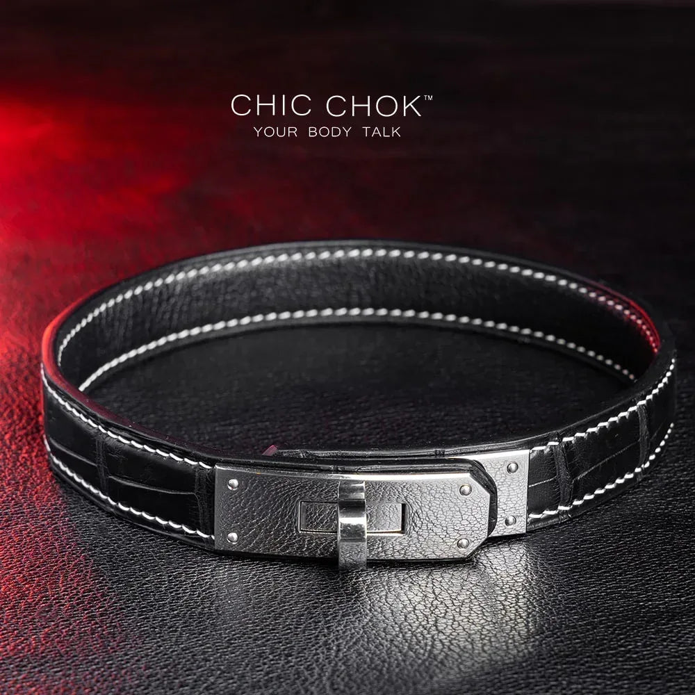 North American Alligator - Choker - CHICCHOK - Choker, collar - Choker