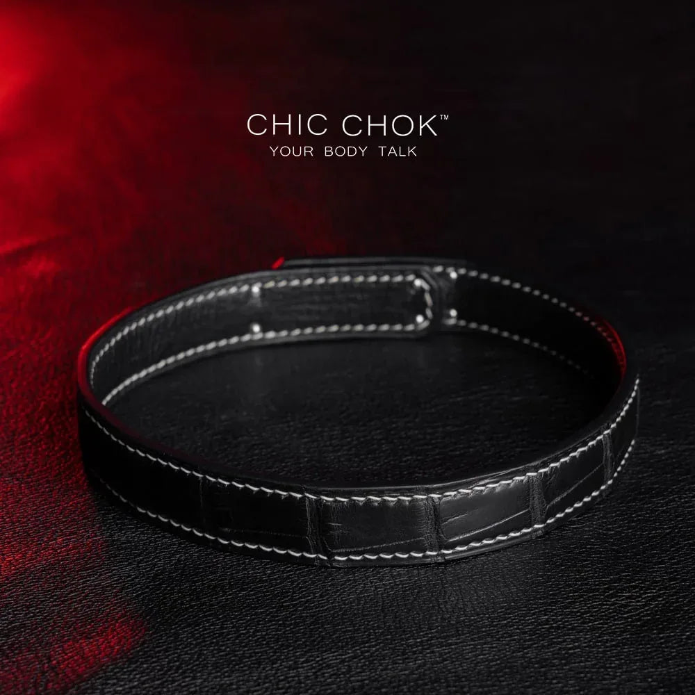 North American Alligator - Choker - CHICCHOK - Choker, collar - Choker