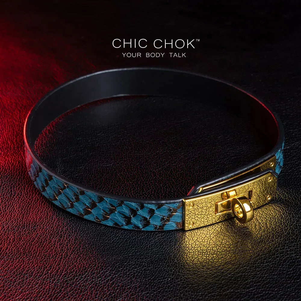 Sapphire Moonlight - Choker - CHICCHOK - Choker, collar - Choker