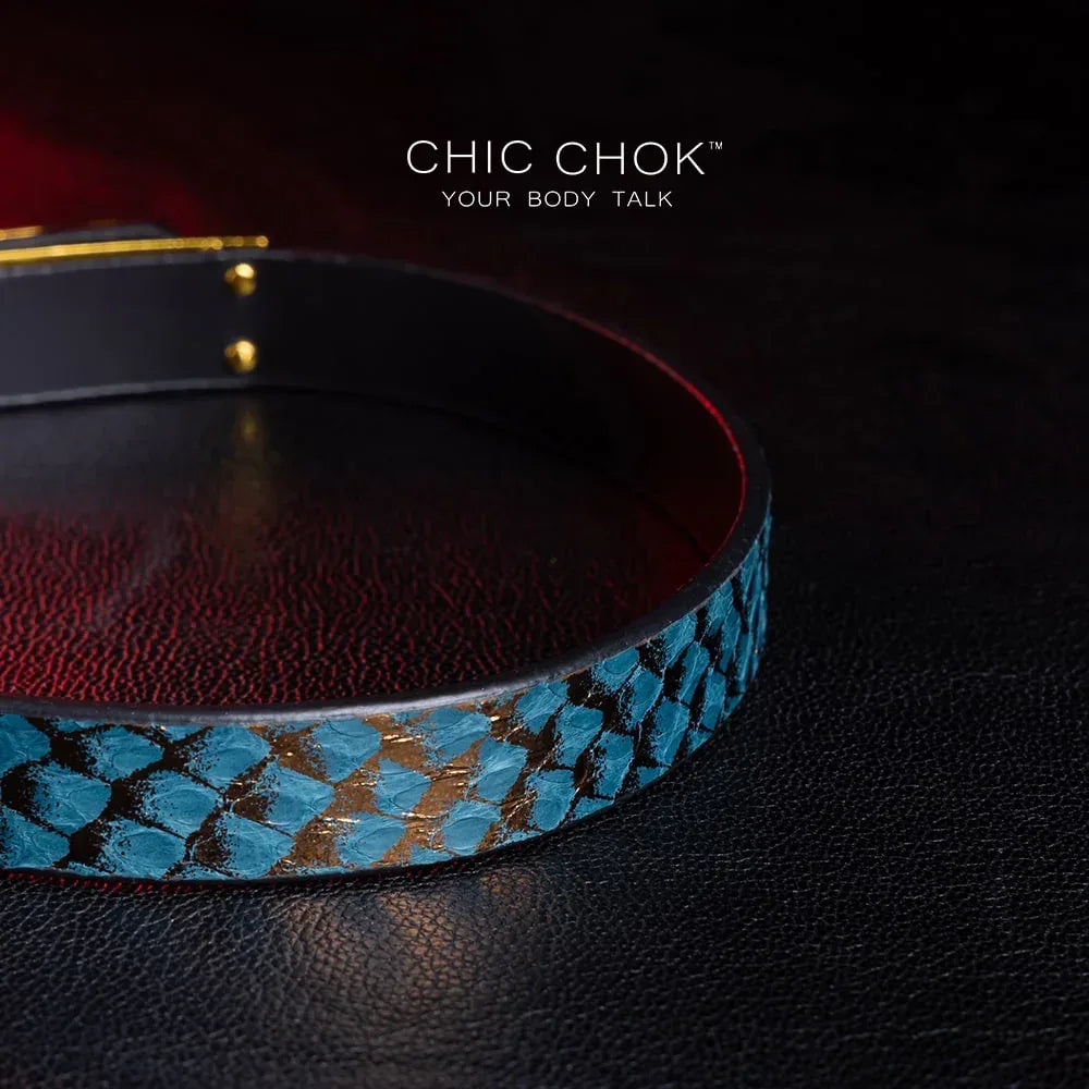 Sapphire Moonlight - Choker - CHICCHOK - Choker, collar - Choker