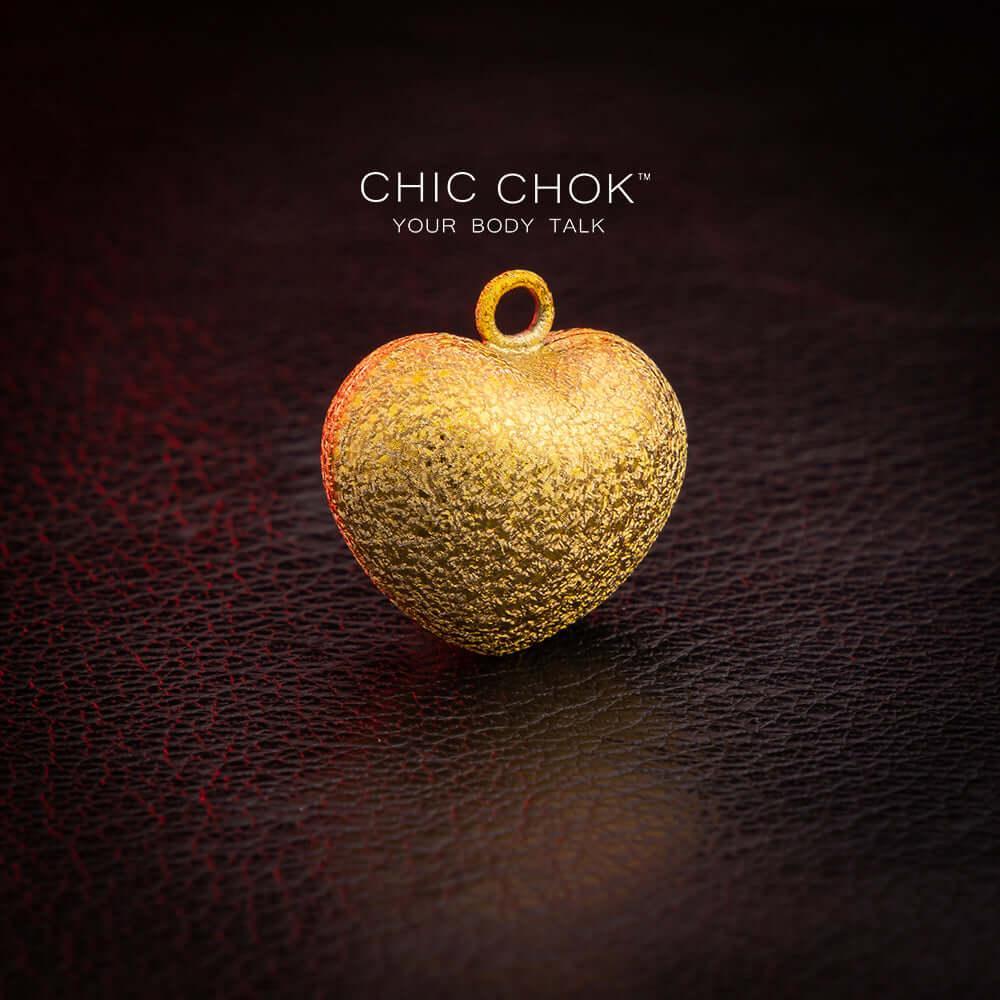 Textured Heart Bell - CHICCHOK - Accessories - Accessories