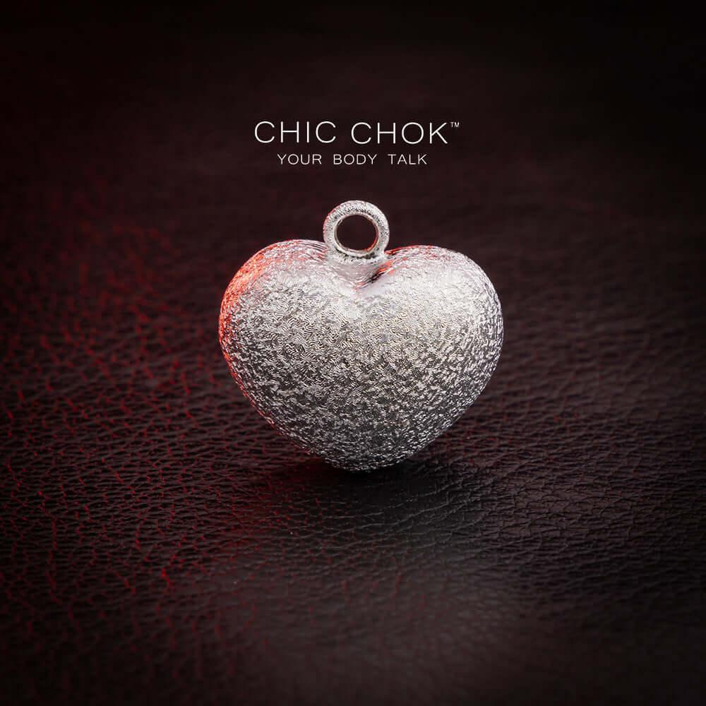 Textured Heart Bell - CHICCHOK - Accessories - Accessories