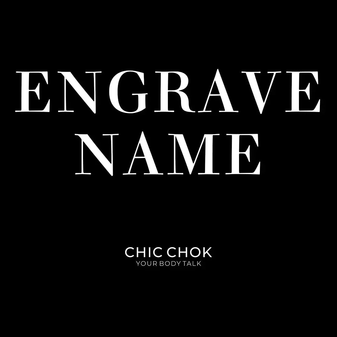 Engrave Name - Service - CHICCHOK - Service - Service