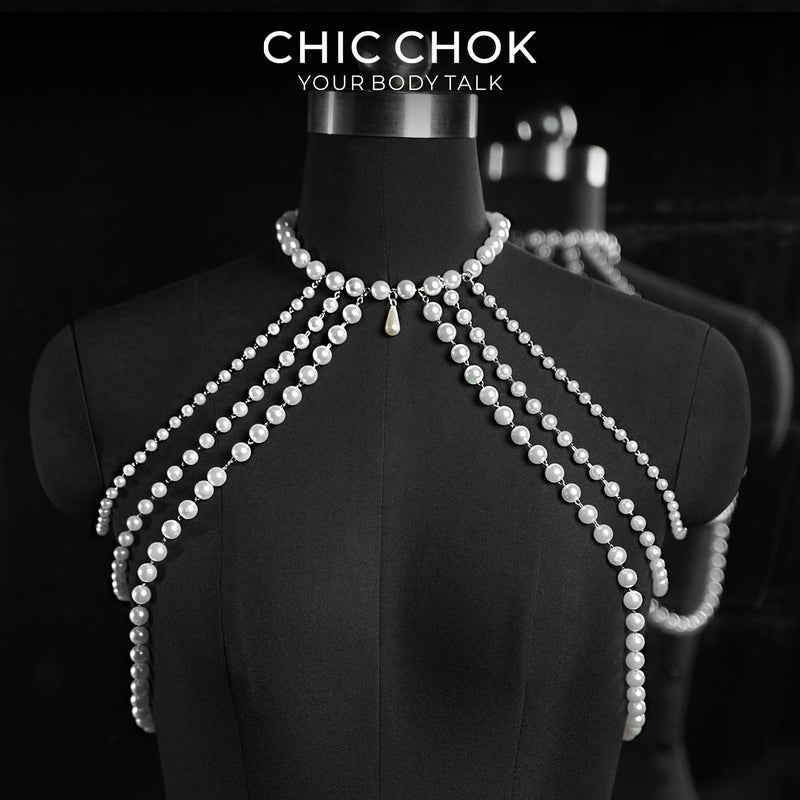 How to Wear a Body Chain With a Slip Dress Without Overdoing It
