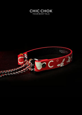 CHICCHOK [Breathless] Pulling Fashion and Fun Choker Christmas Limited Edition - CHICCHOK - Choker, collar - Choker