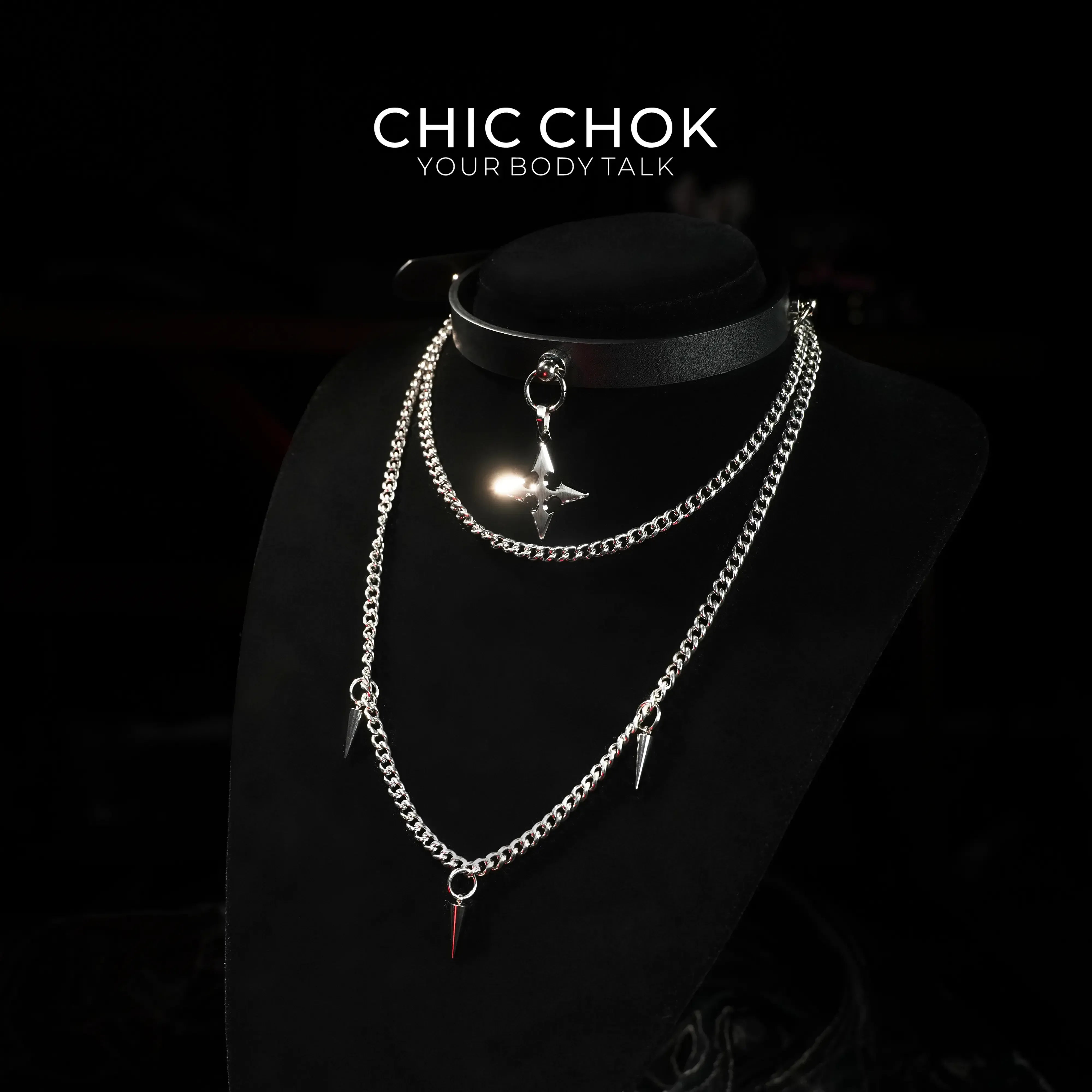 Knight's Sacred Oath - CHICCHOK - Choker, Haute Couture Gothic Collection
