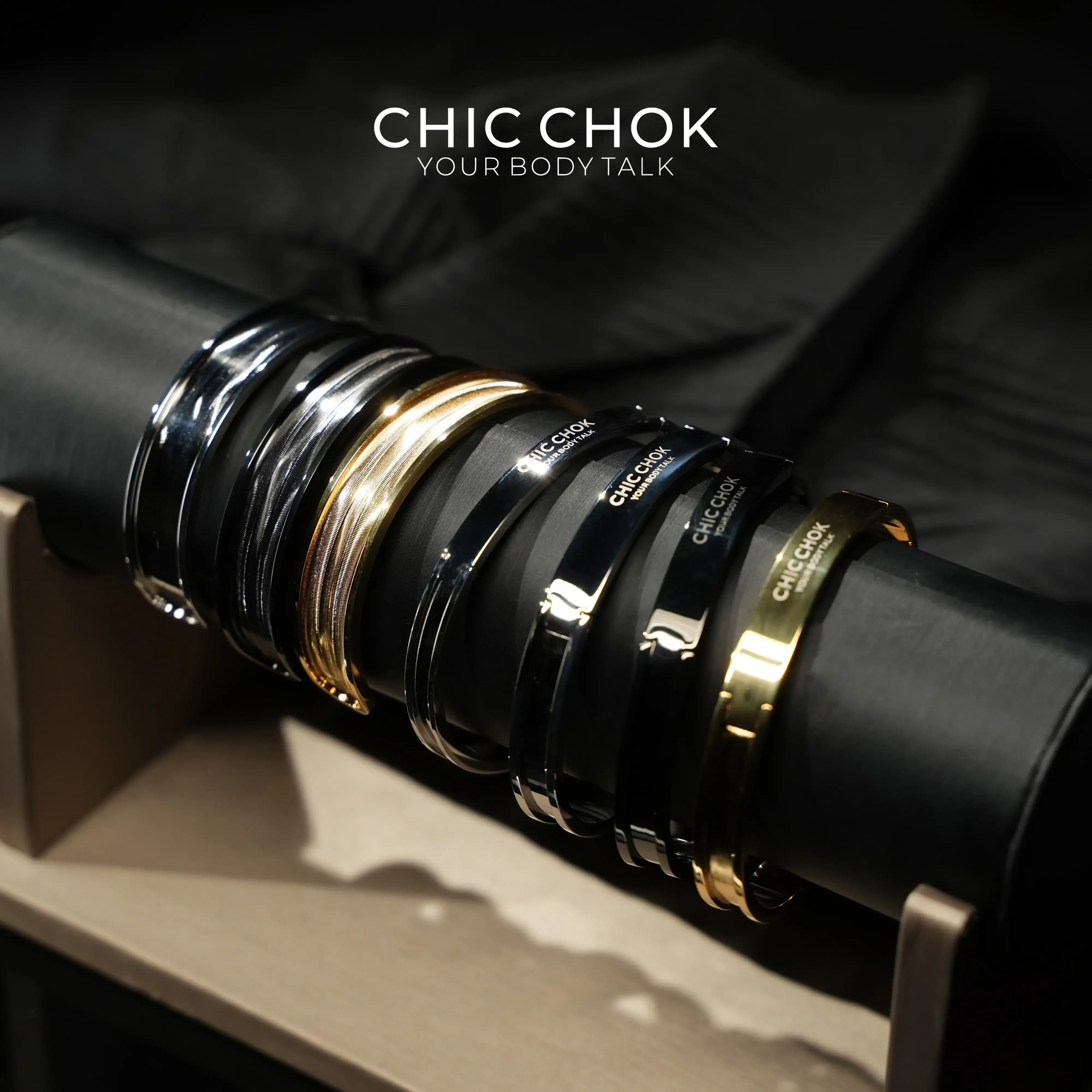 CHICCHOK Classic Close Bracelet Stainless Steel Subtle Stylish Non-Adjustable Bracelet - CHICCHOK - Bracelet - Bracelet